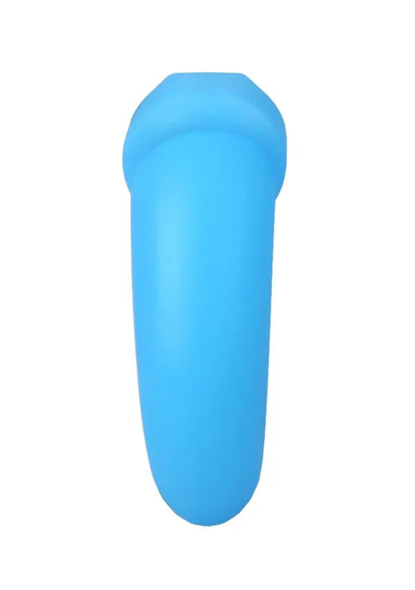 Rock Solid The Mega Ring Glow in the Dark Silicone Cock Ring - Blue - Image 3