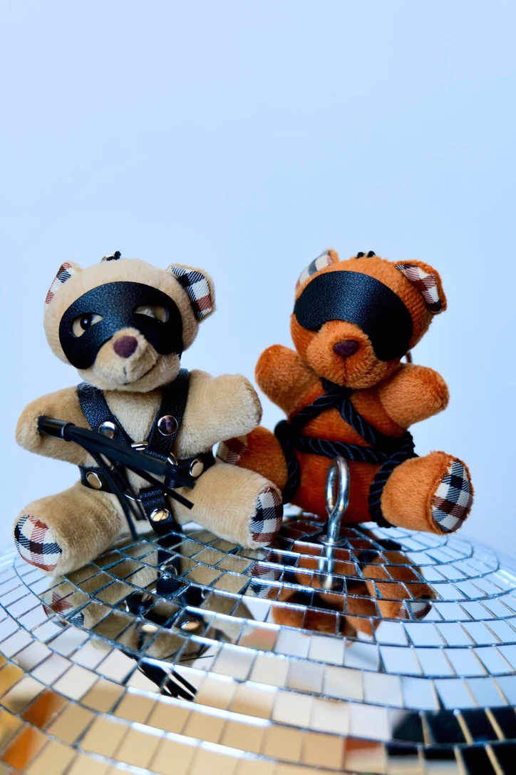 ROPE TEDDY BEAR KEYCHAIN - Image 3