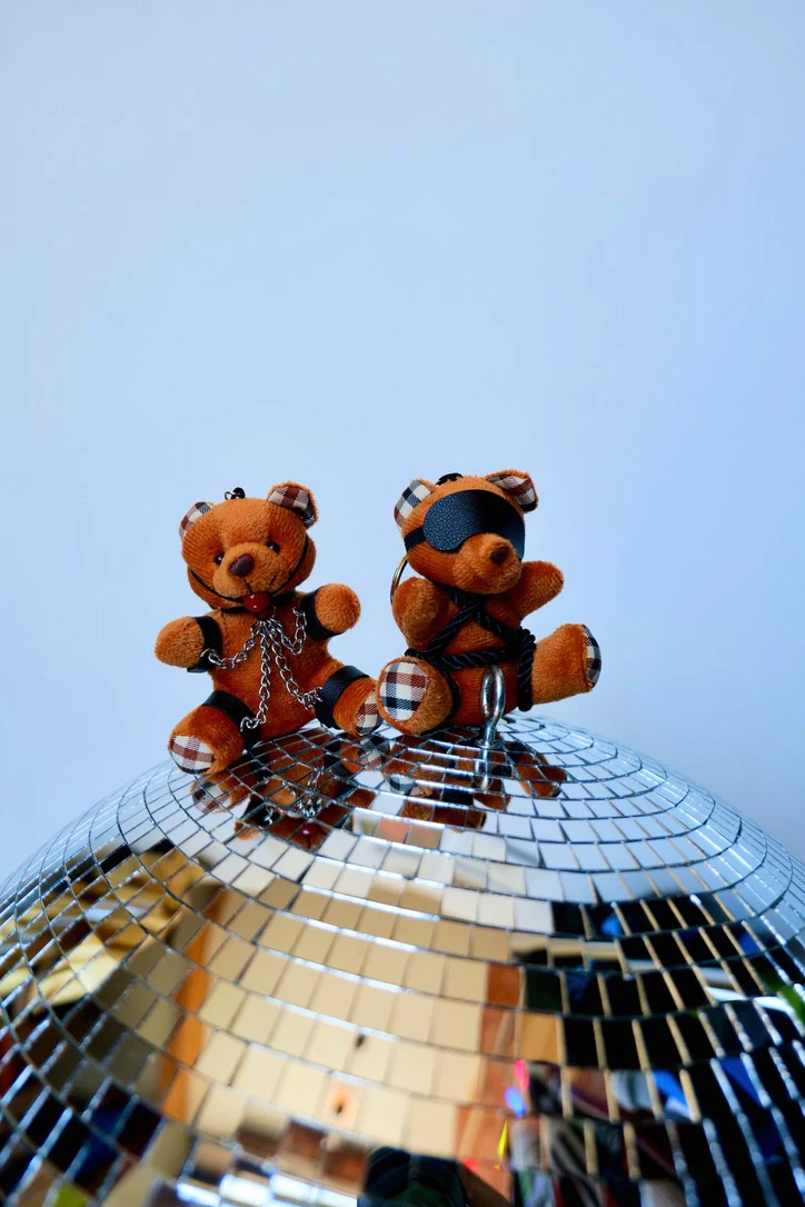 ROPE TEDDY BEAR KEYCHAIN - Image 4