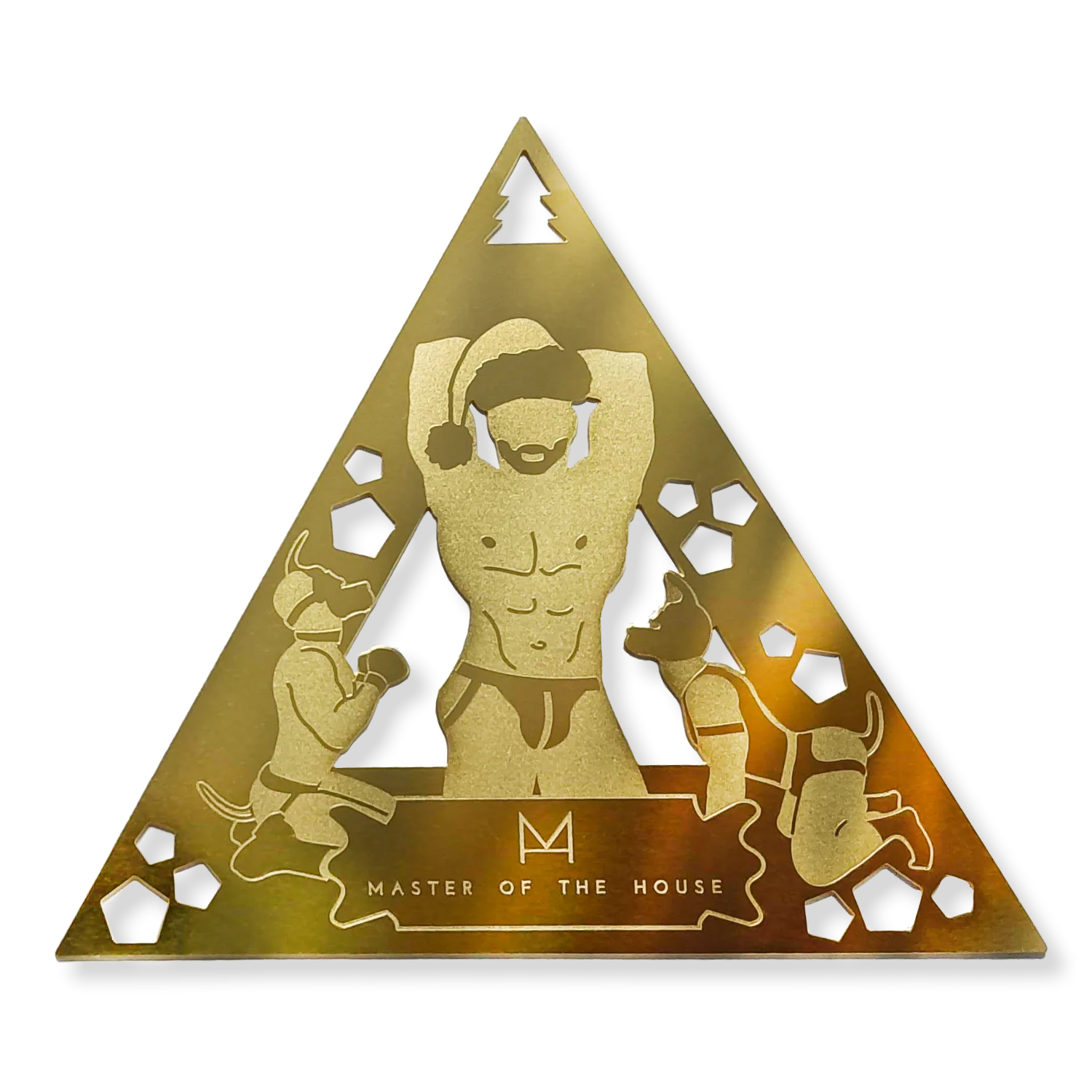 Santa Daddy Holiday Ornament by Master of The House - Image 2