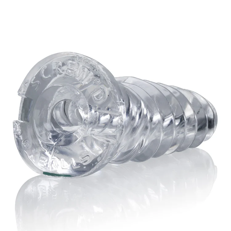 SCREW'D SUPER SQUISHY JERK OFF TOY CLEAR - Image 4