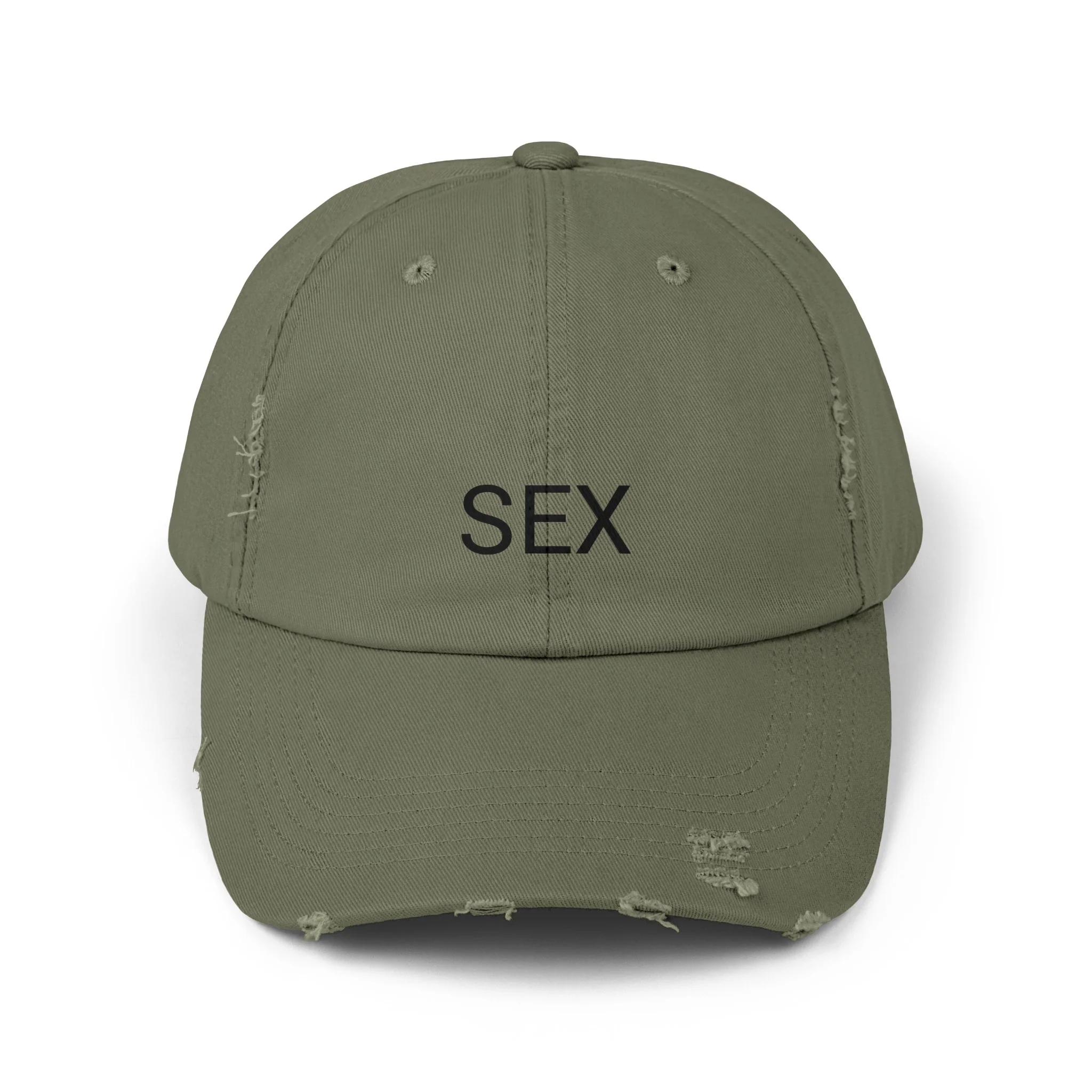 SEX Distressed Cap in 6 colors - Image 4
