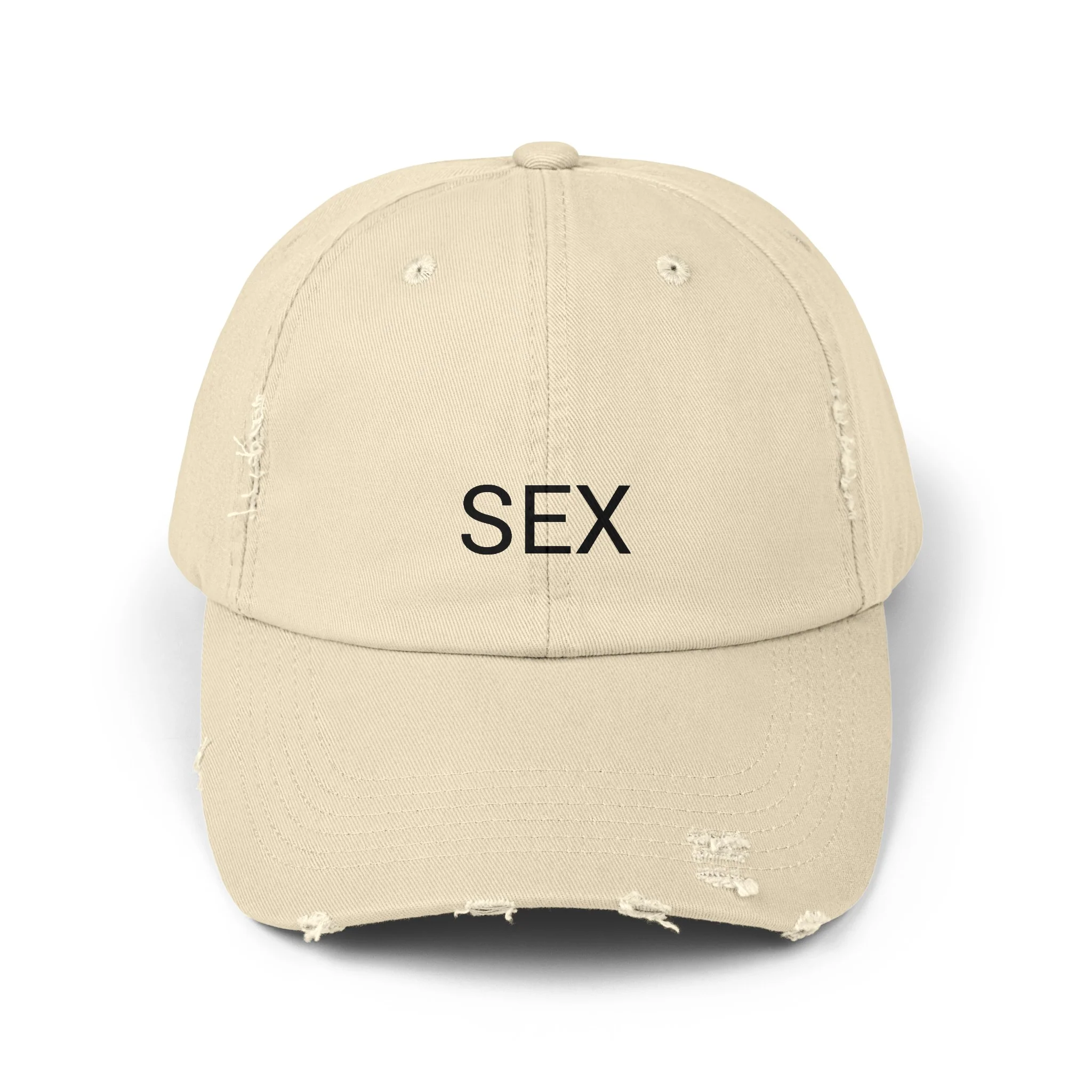 SEX Distressed Cap in 6 colors - Image 6