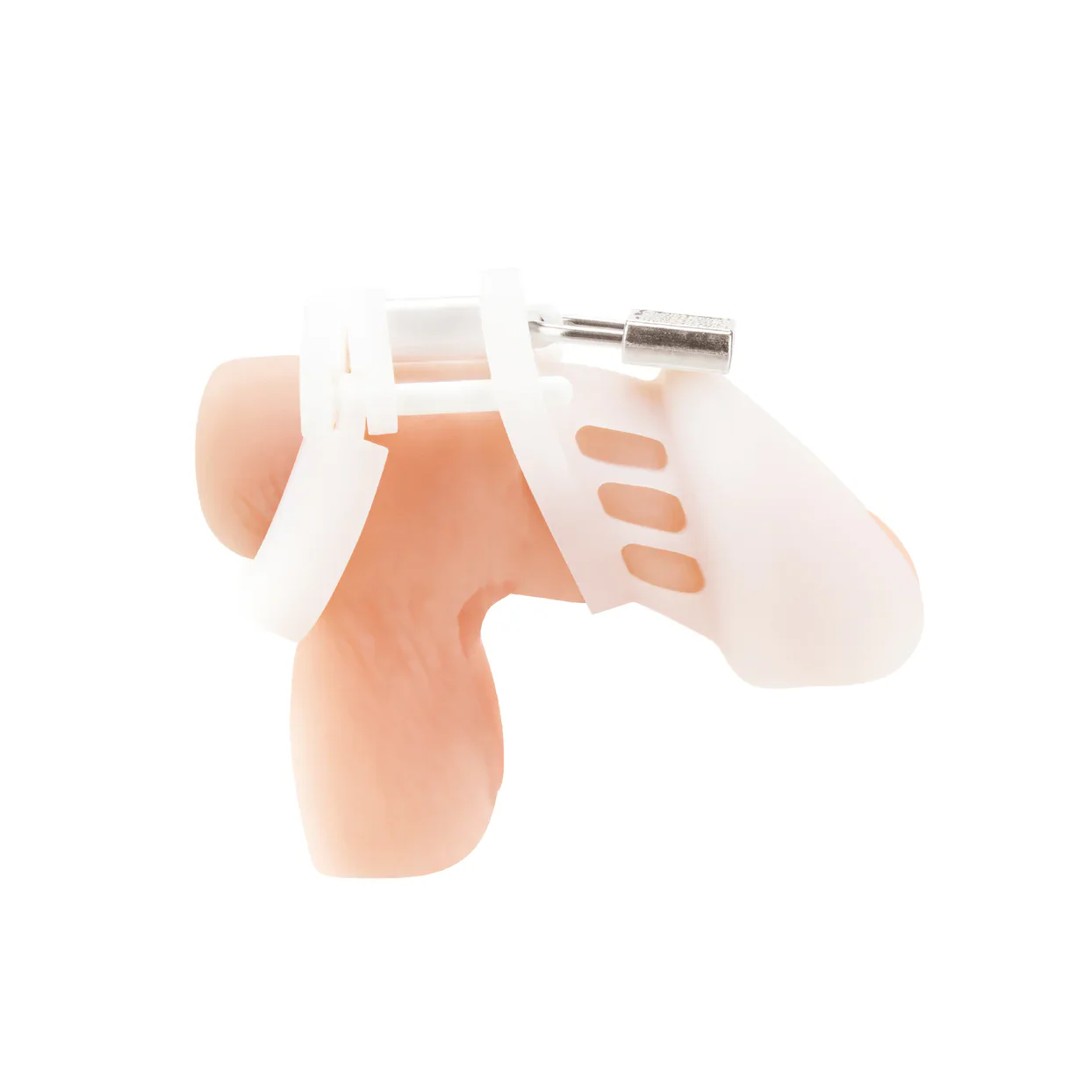Silicone Chastity Cock Cage by Blue Line - Image 3