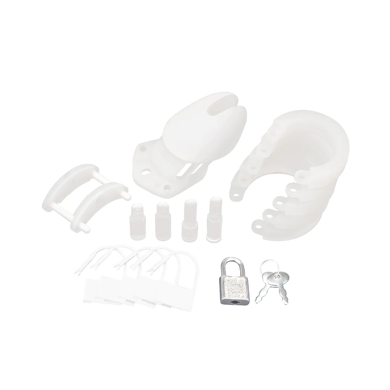 Silicone Chastity Cock Cage by Blue Line - Image 4