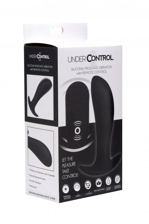 Silicone Prostate Vibrator with Remote Control - Image 8
