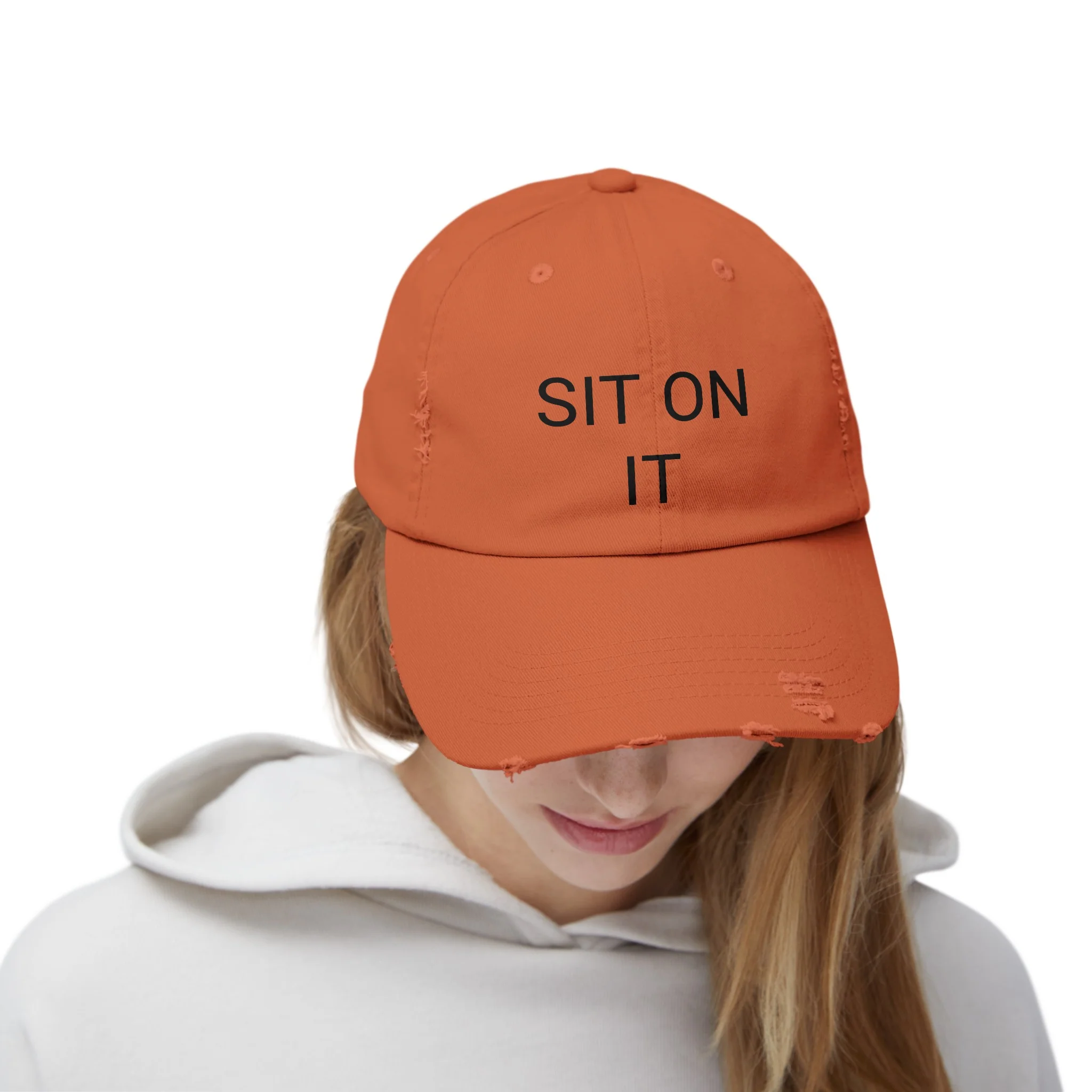 SIT ON IT Distressed Cap in 6 colors - Image 12
