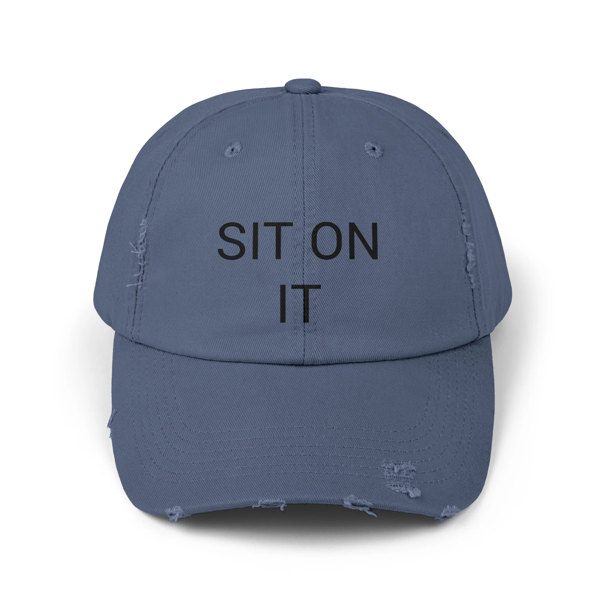 SIT ON IT Distressed Cap in 6 colors - Image 4