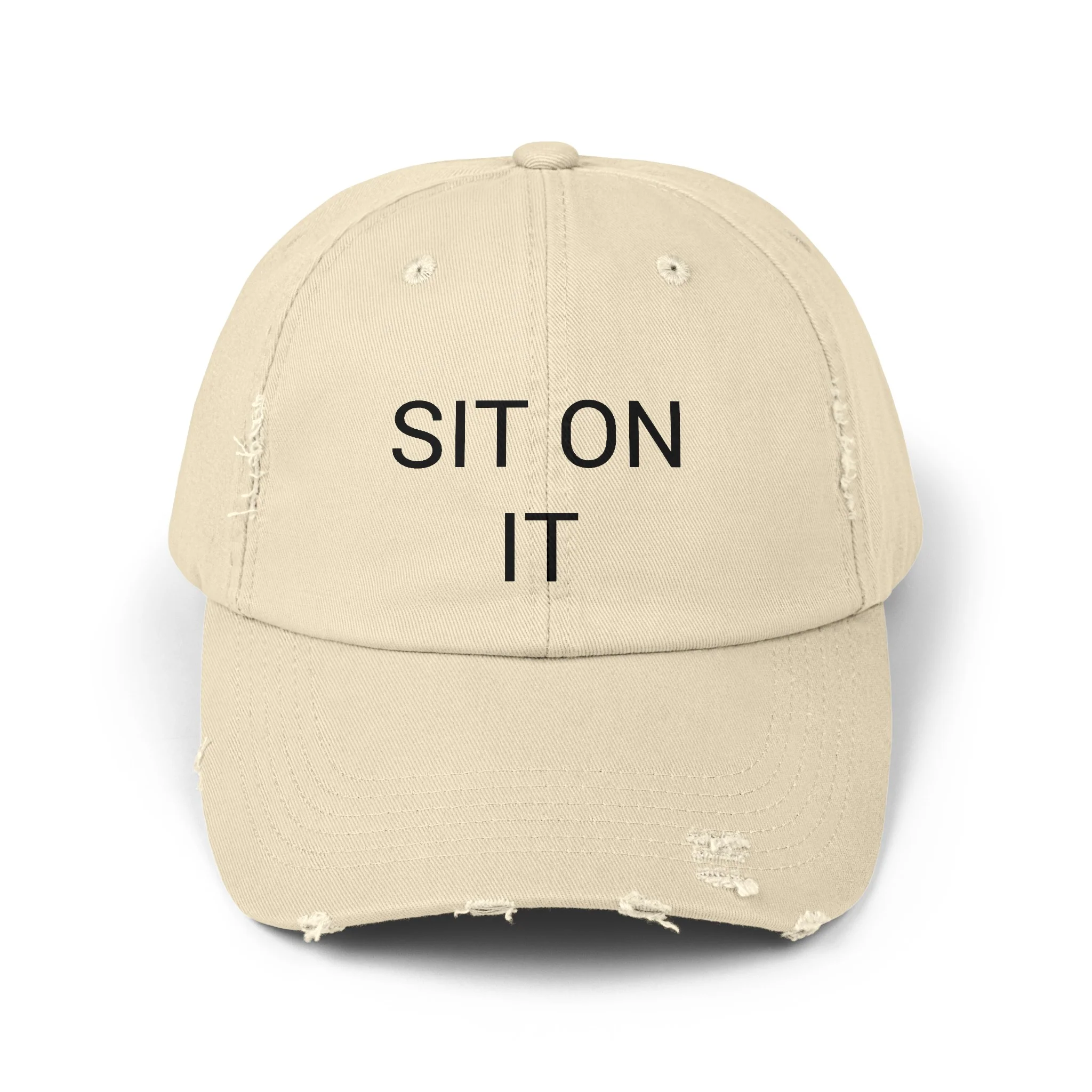 SIT ON IT Distressed Cap in 6 colors - Image 5