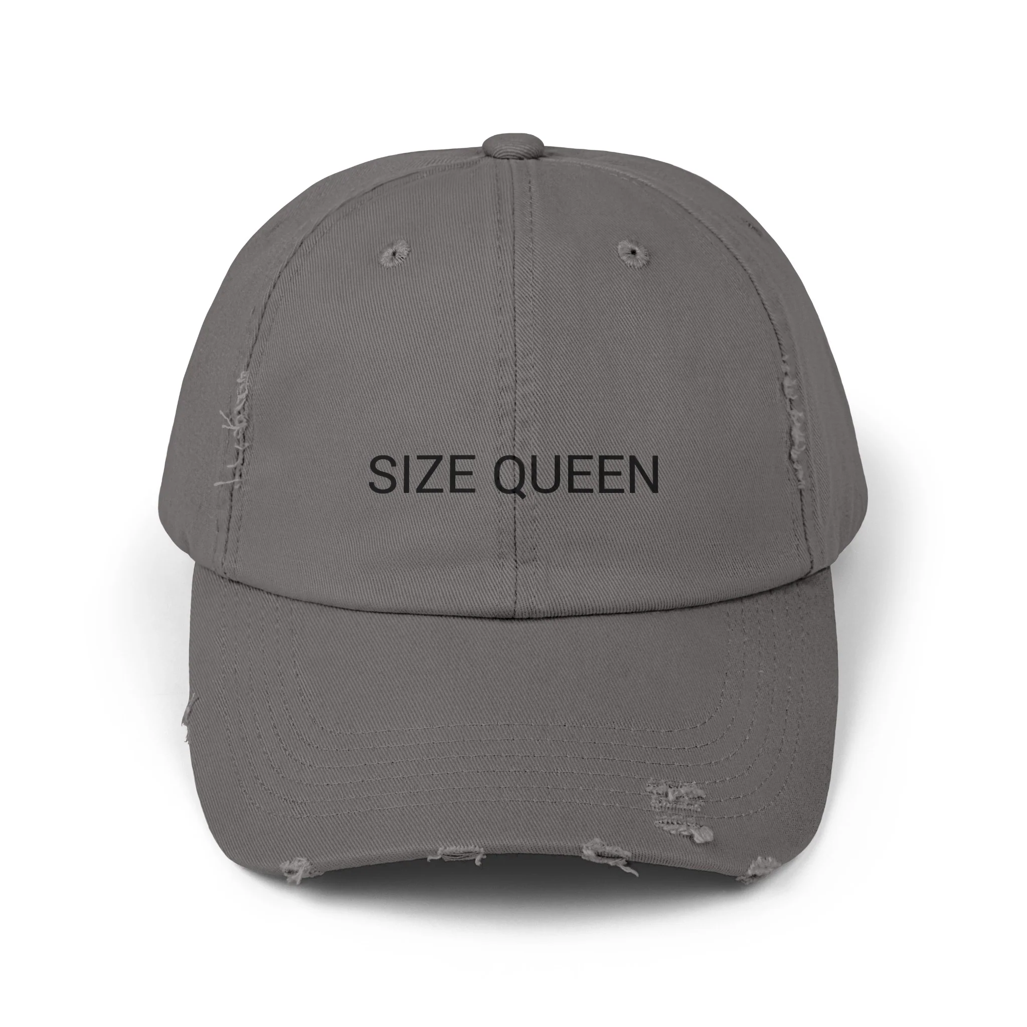 SIZE QUEEN Distressed Cap in 6 colors