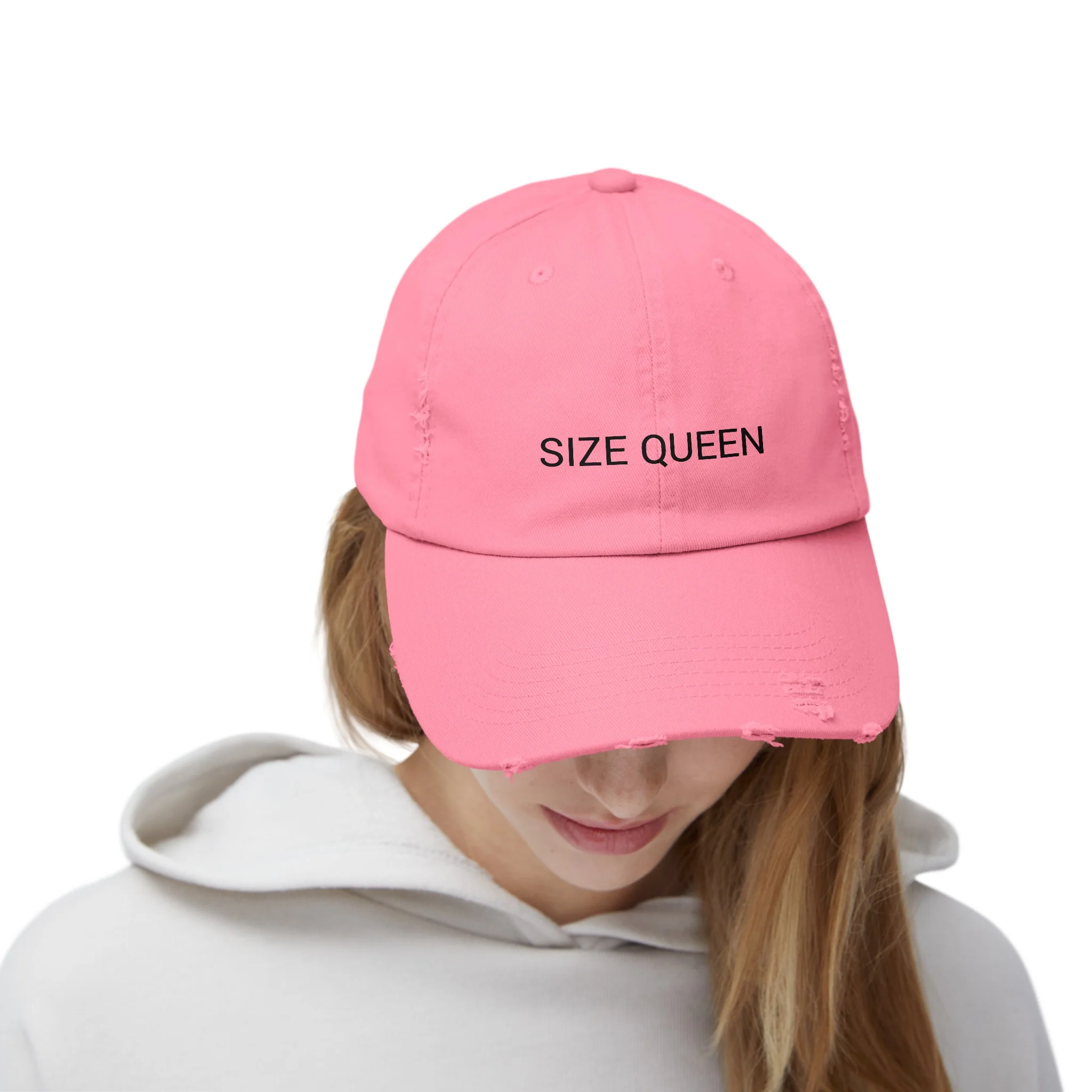 SIZE QUEEN Distressed Cap in 6 colors - Image 28