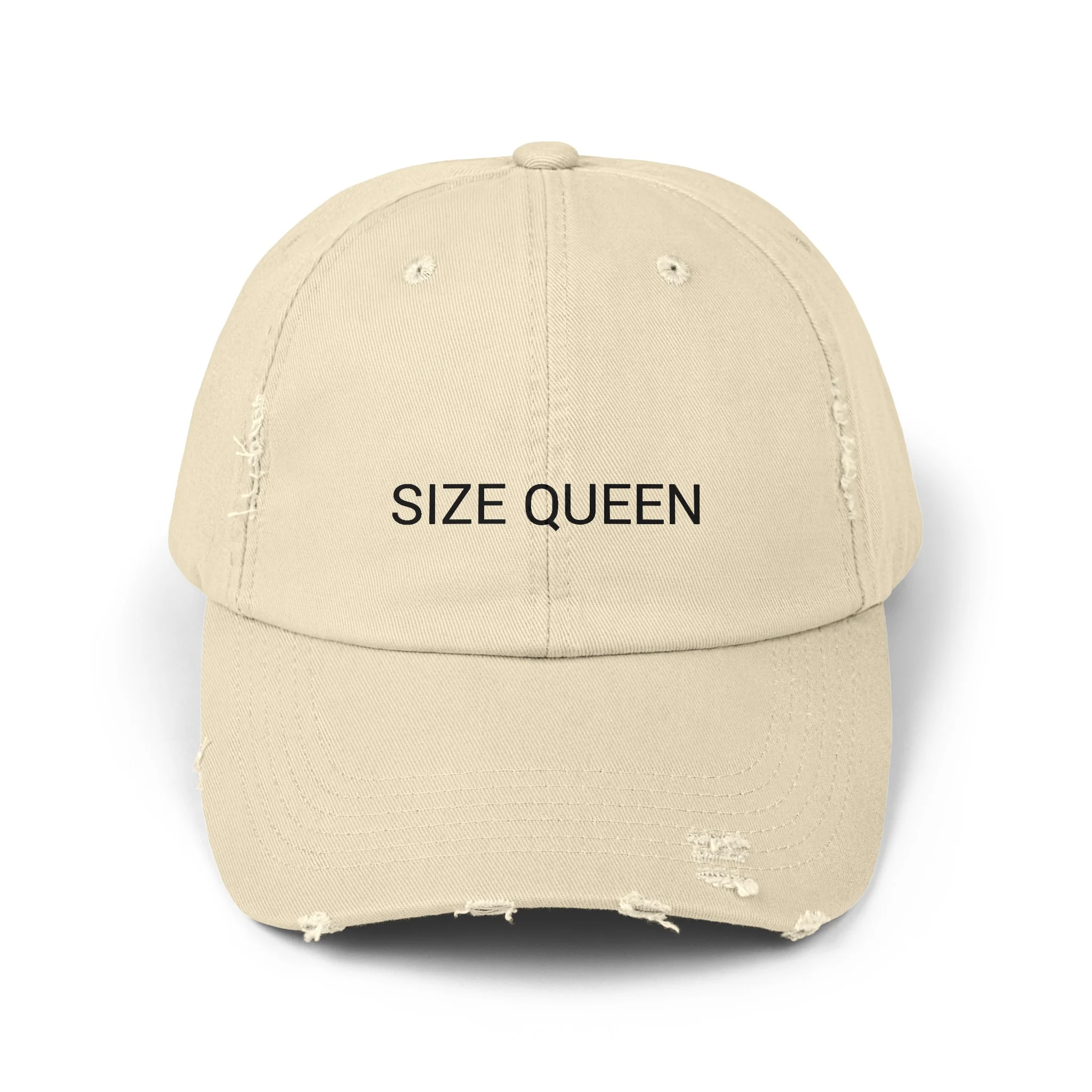 SIZE QUEEN Distressed Cap in 6 colors - Image 6