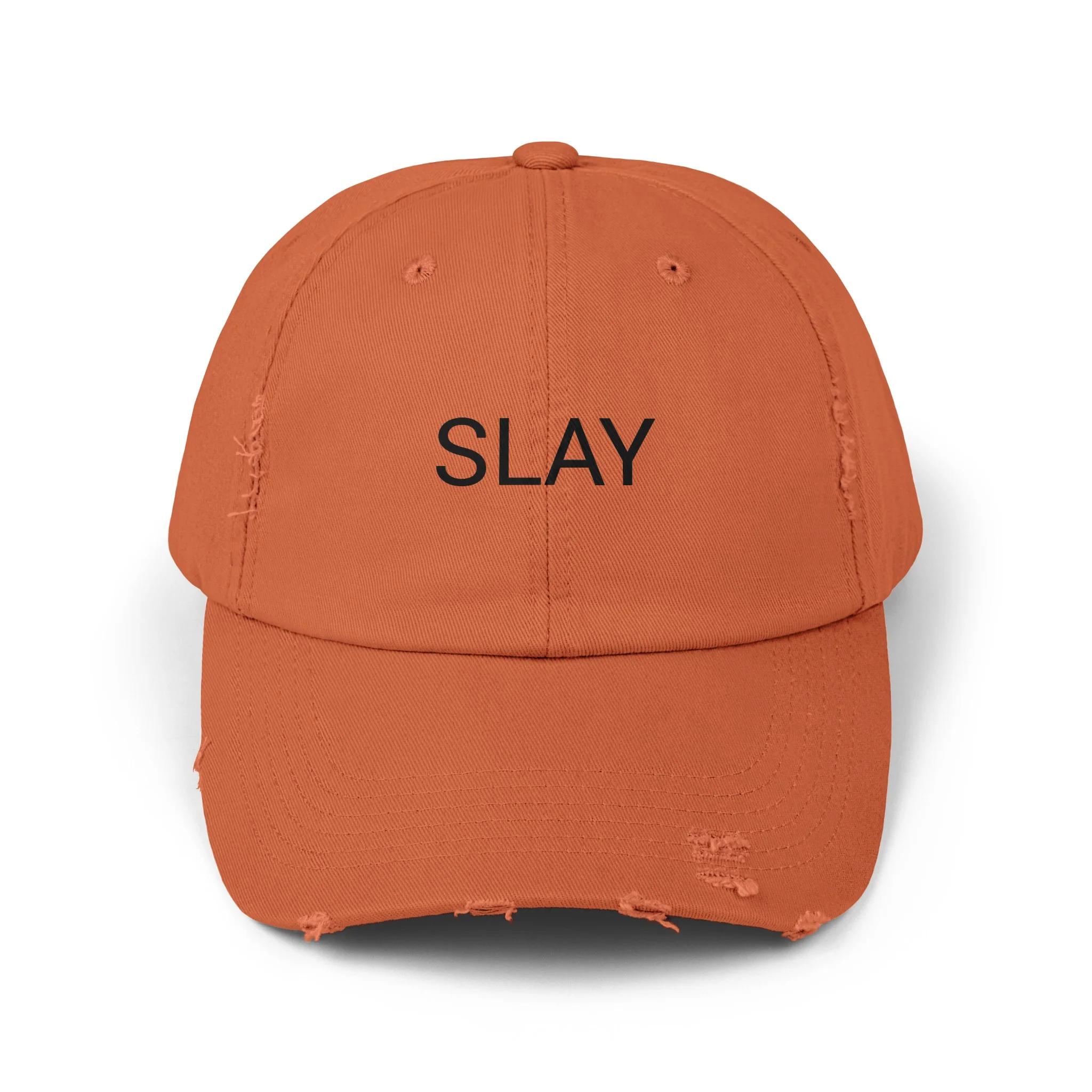 SLAY Distressed Cap in 6 colors - Image 2