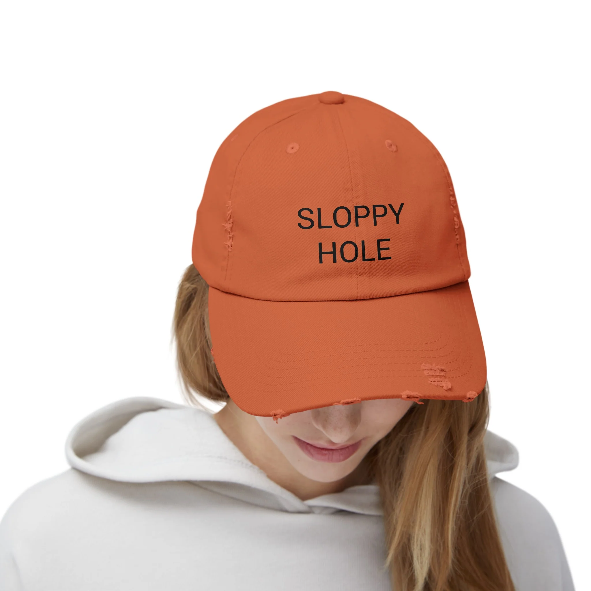 SLOPPY HOLE Distressed Cap in 6 colors - Image 12