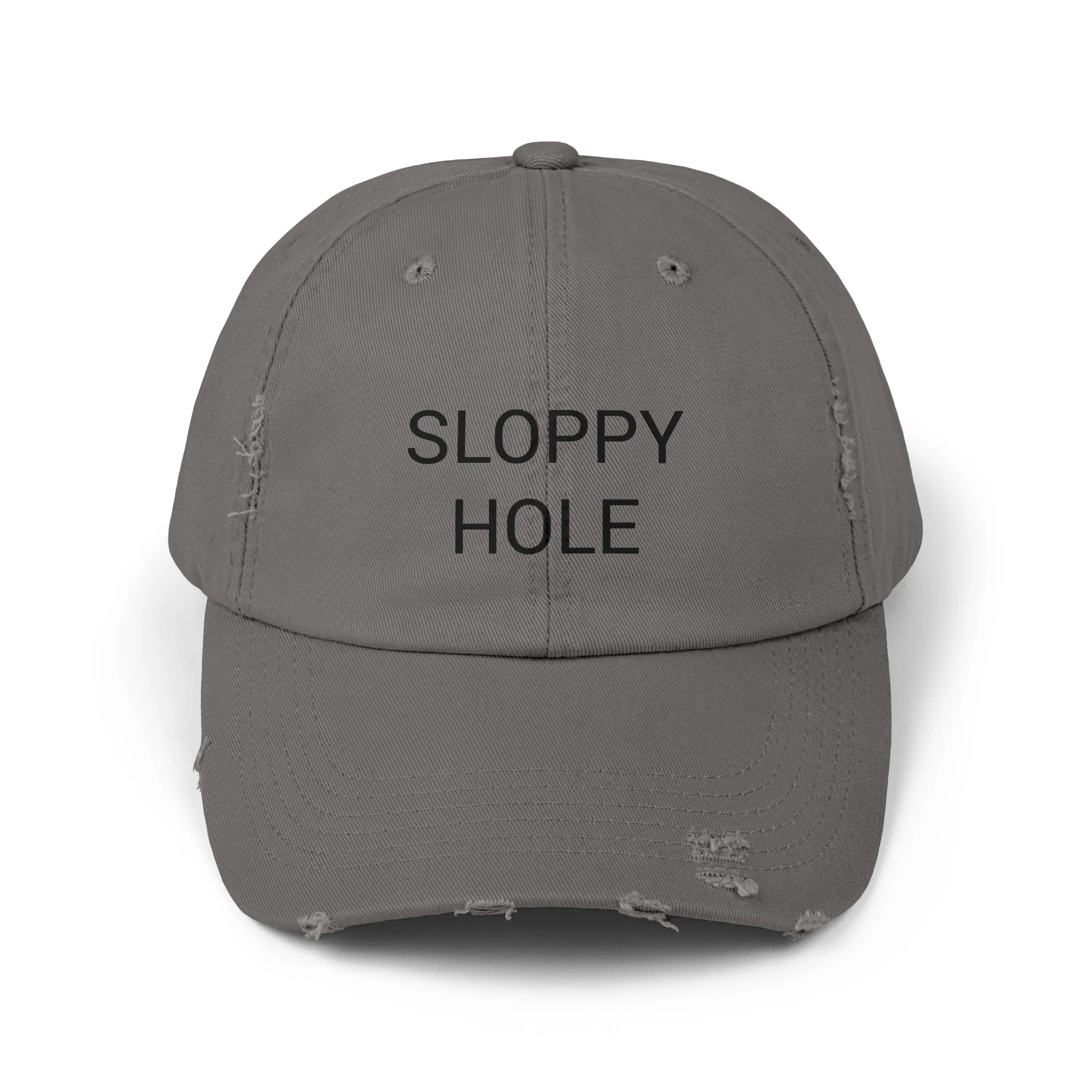 SLOPPY HOLE Distressed Cap in 6 colors - Image 4