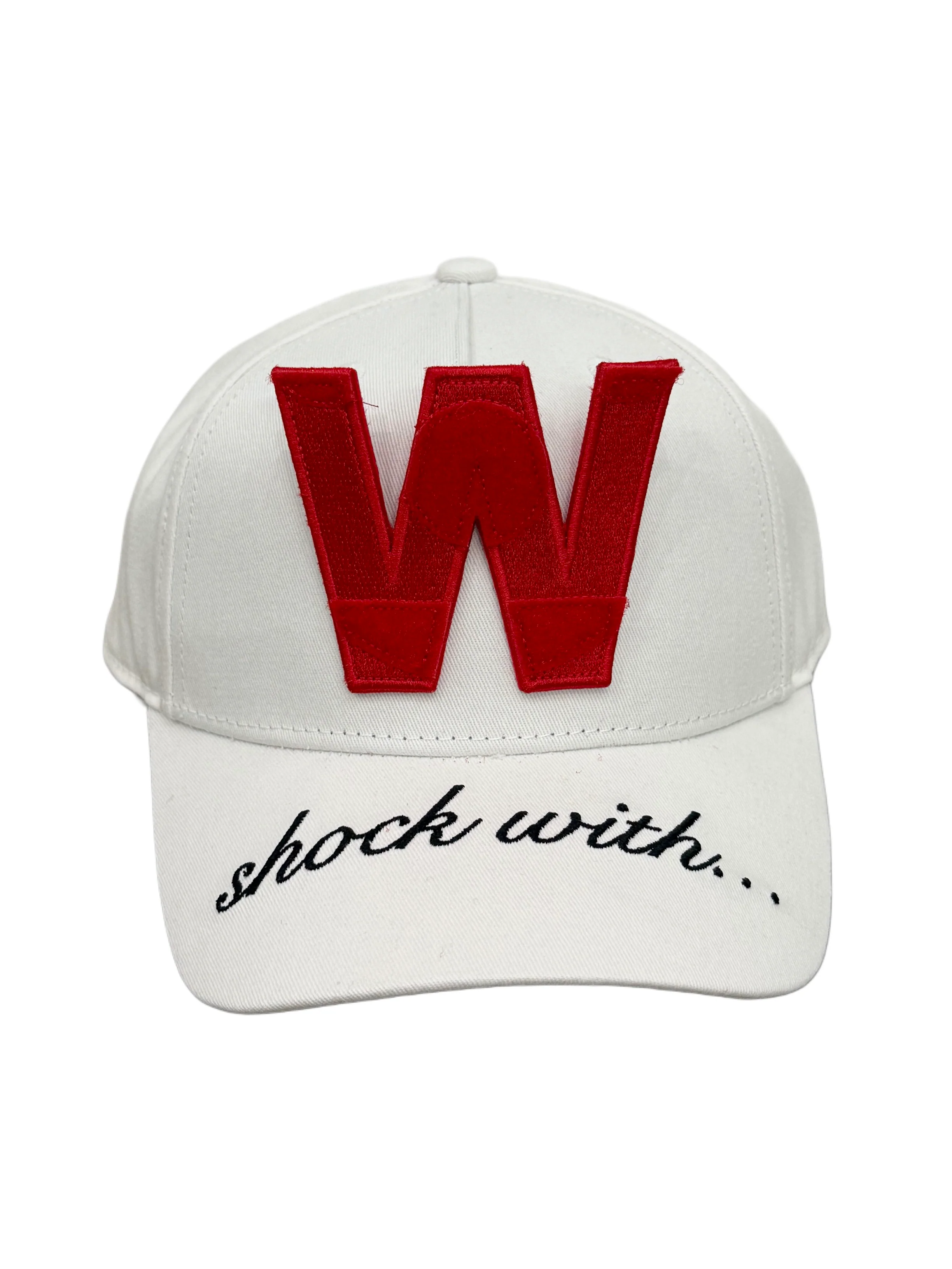 Smiley Cap in White by Walter van Beirendonck - Image 7