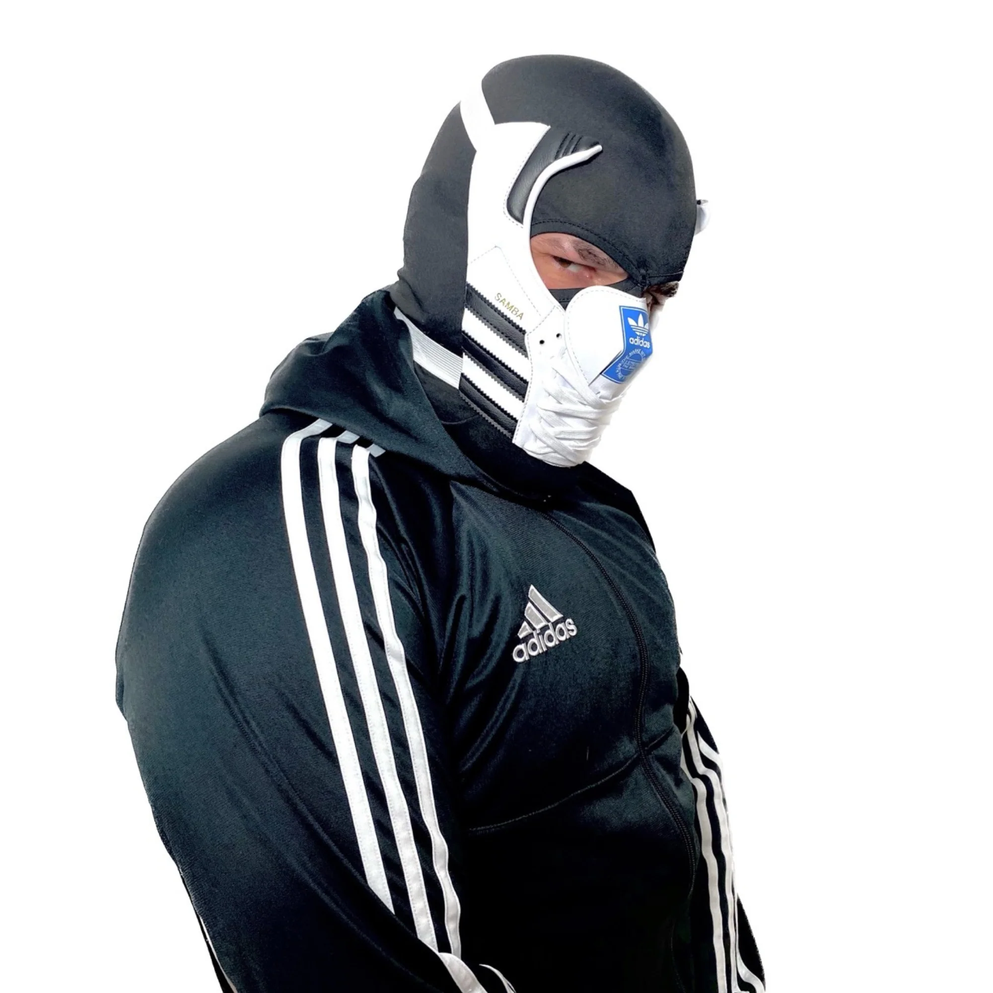 SNEAKERMASK ADIDAS SAMBA WHITE MASK - Image 2