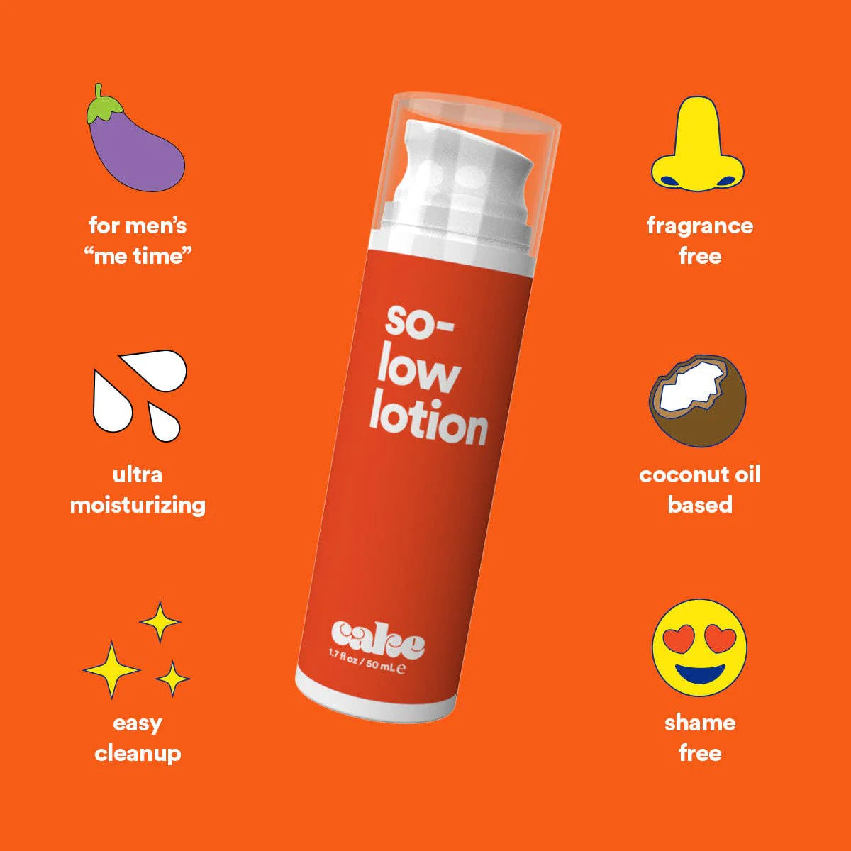 CAKE So-low lotion: Single bottle - Image 2