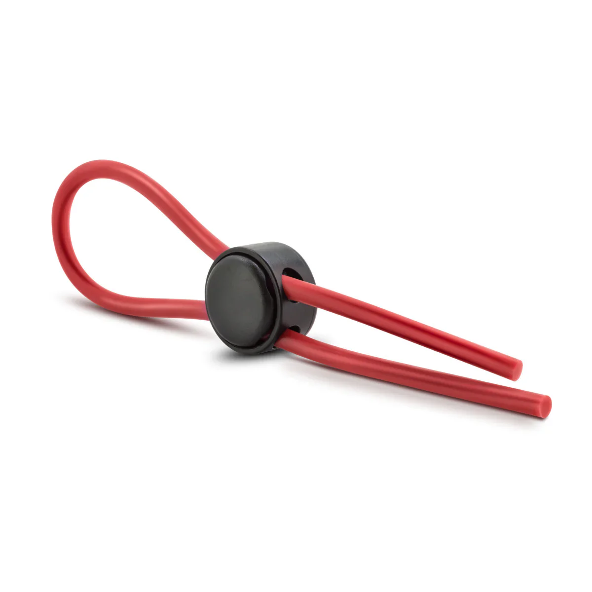 Stay Hard Red Silicone Loop Penis Ring - Image 2