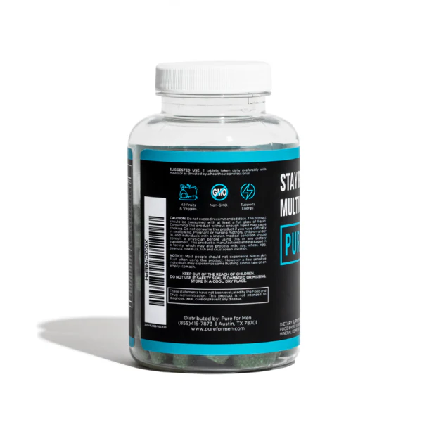 STAY READY DAILY MULTIVITAMIN BY PURE FOR MEN - Image 4
