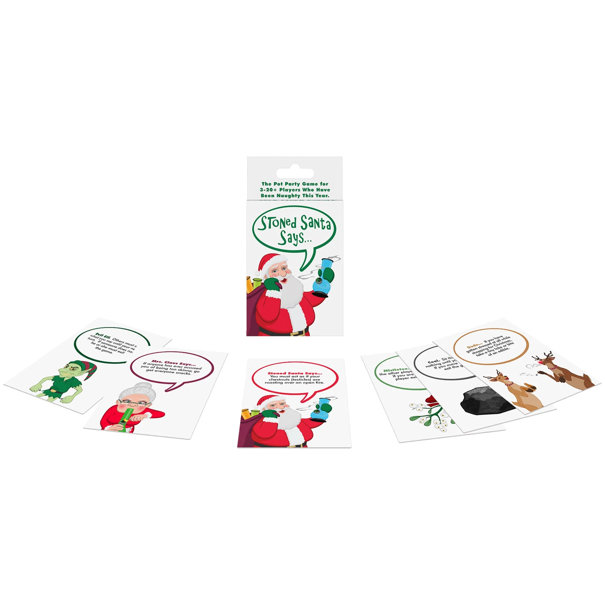Stoned Santa Says Card Game - Image 2