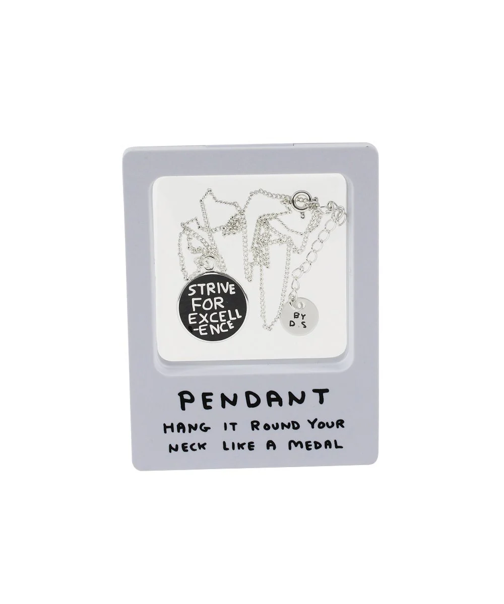 Strive for Excellence Necklace by David Shrigley x Third Drawer Down - Image 2
