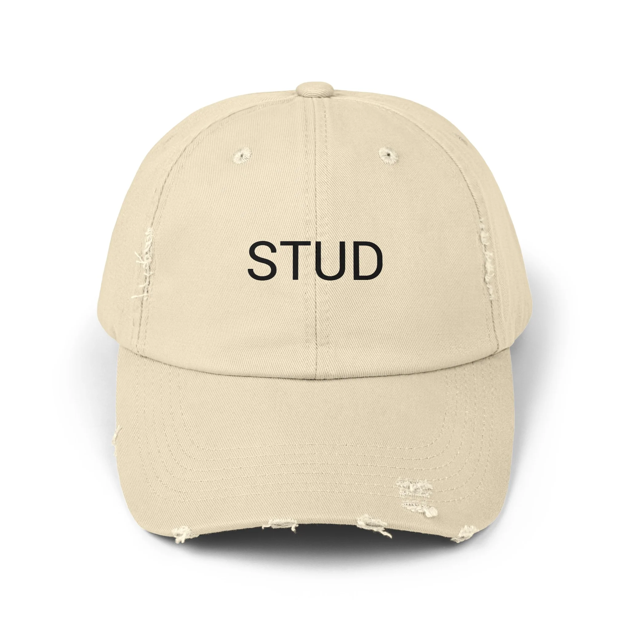 STUD Distressed Cap in 6 colors - Image 5