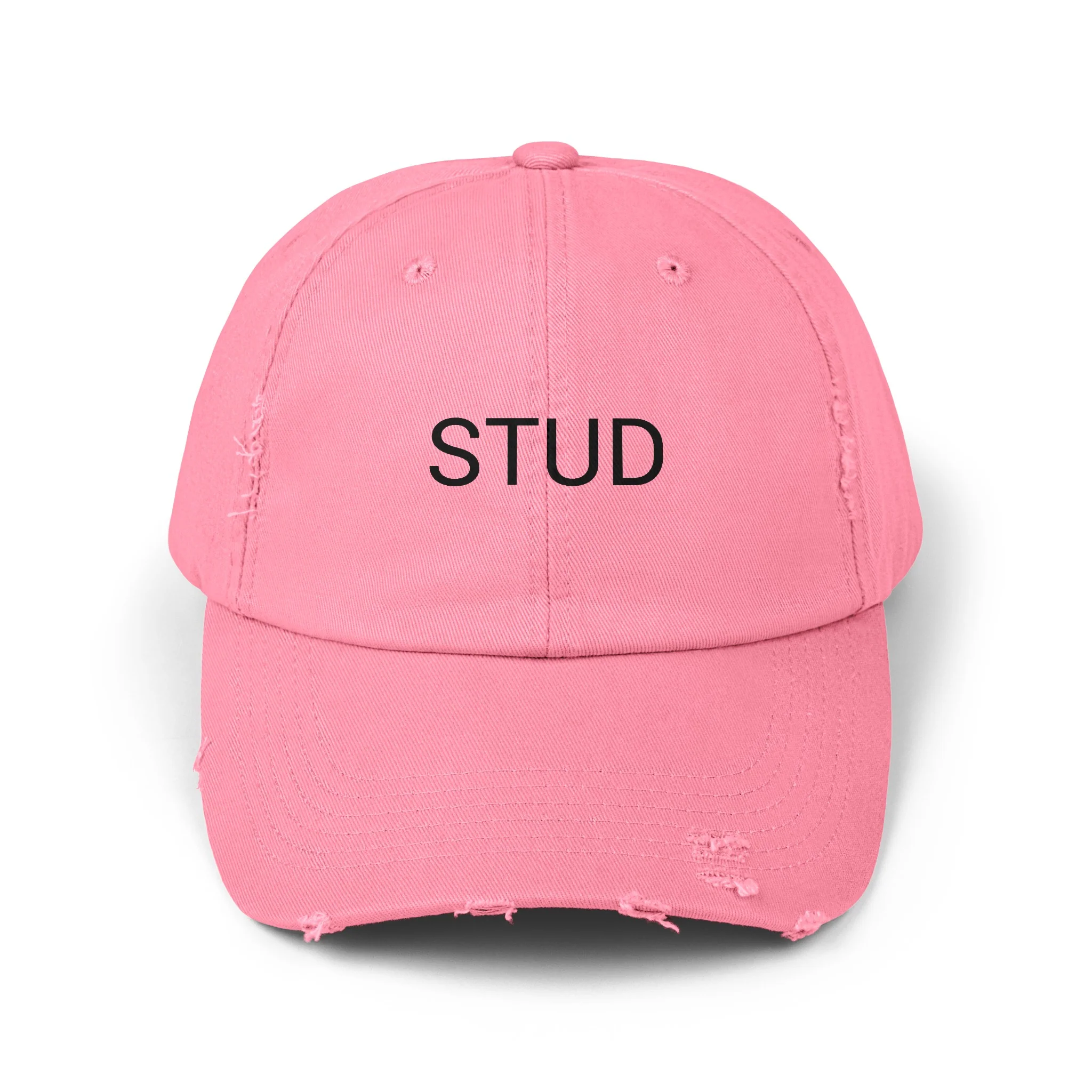 STUD Distressed Cap in 6 colors - Image 6