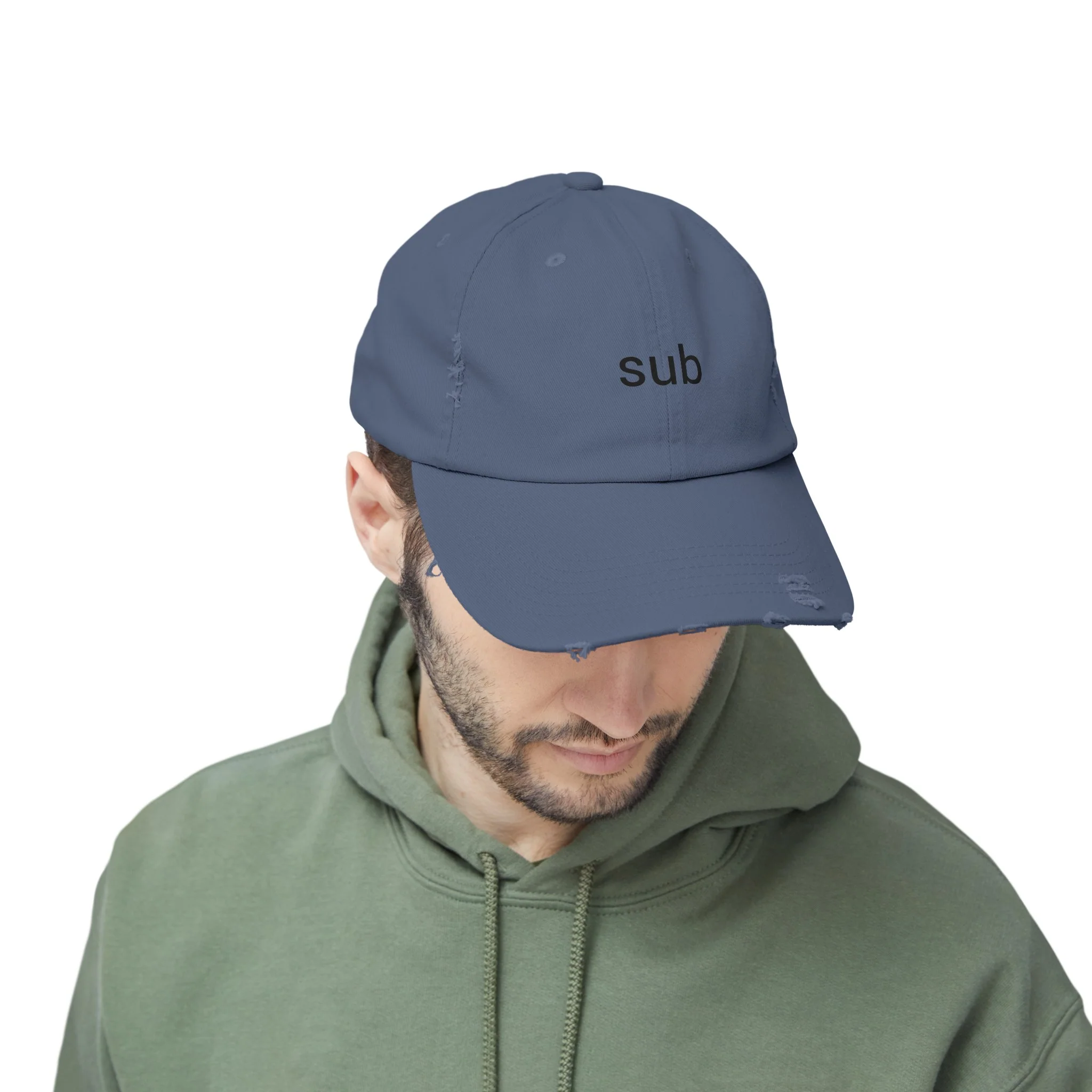 SUB Distressed Cap in 6 colors - Image 24
