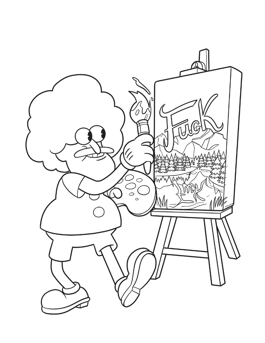 Suck My Crayon Coloring Book - Image 2