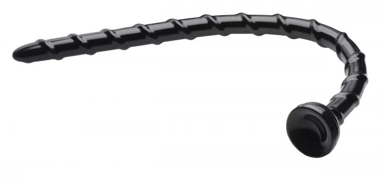 Swirled 18 Inch Thin Anal Snake by hosed - Image 3