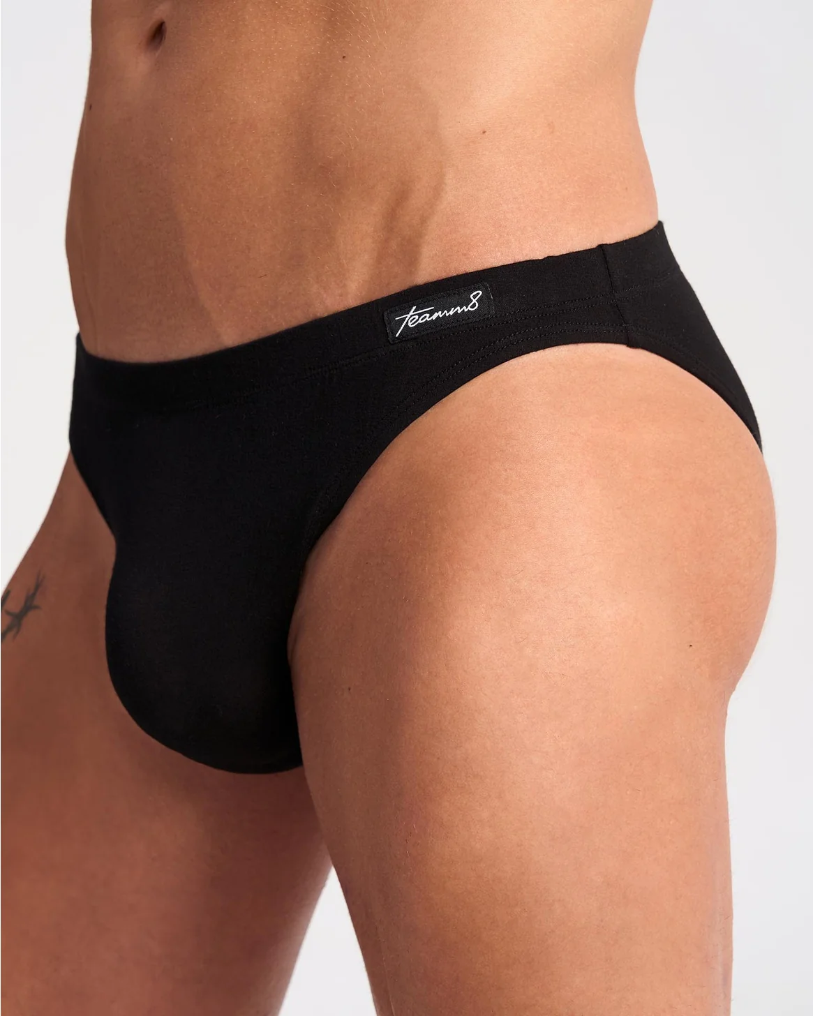 Teamm8 Body Bamboo Bikini Brief - Black - Image 4