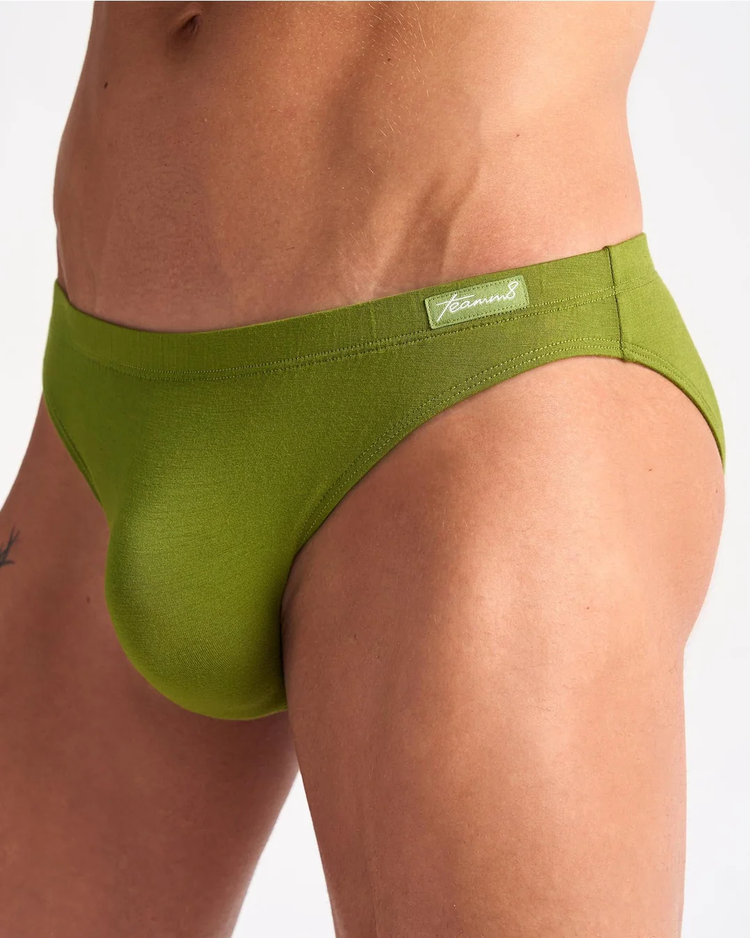 Teamm8 Body Bamboo Bikini Brief - Fern Green - Image 4