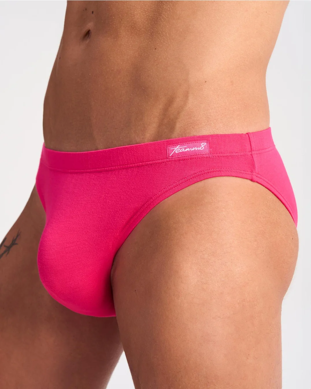 Teamm8 Body Bamboo Bikini Brief - Fuchsia - Image 4