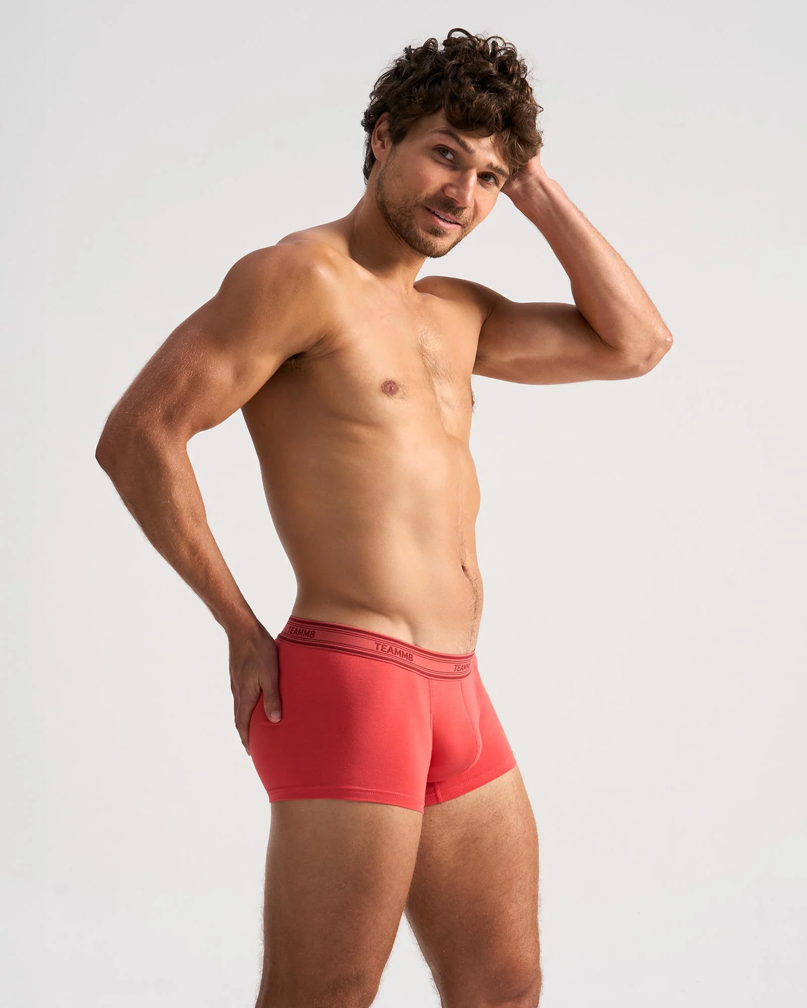 TEAMM8 Cotton Classic Trunk - Raspberry - Image 2