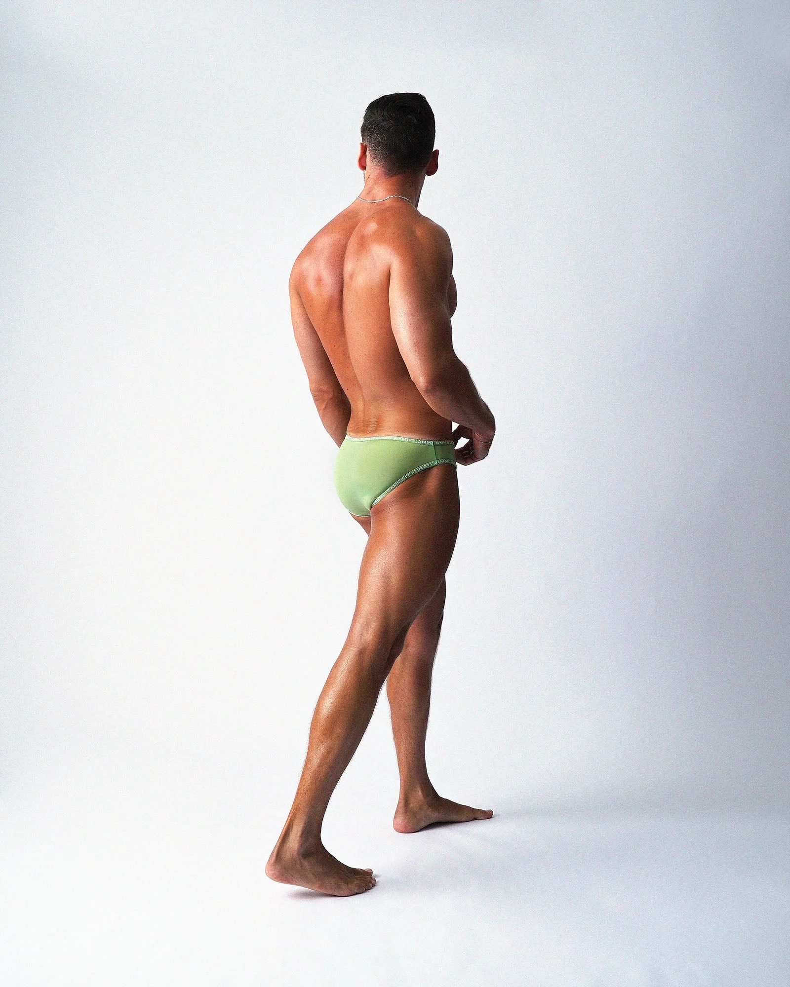 TEAMM8 Glide Bikini Brief - Matcha - Image 16