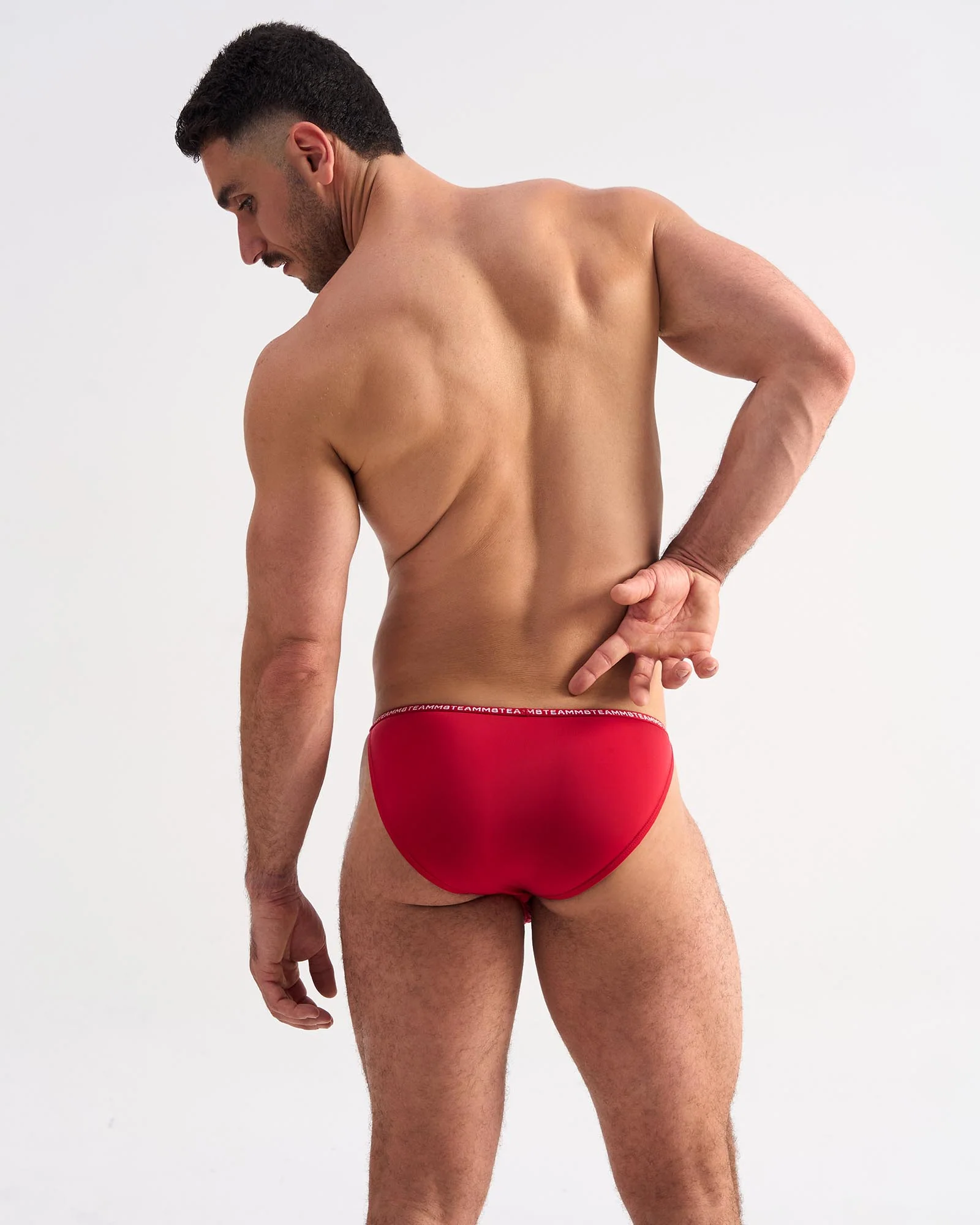 TEAMM8 Glide Micro Brief - Vermillion - Image 3