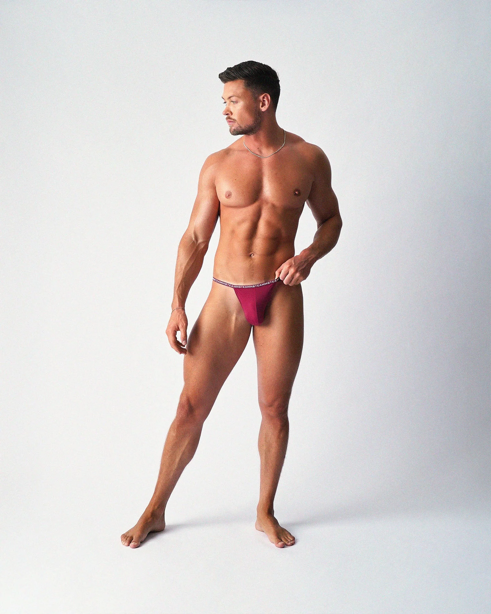 TEAMM8 Glide Micro Thong - Boysenberry - Image 3