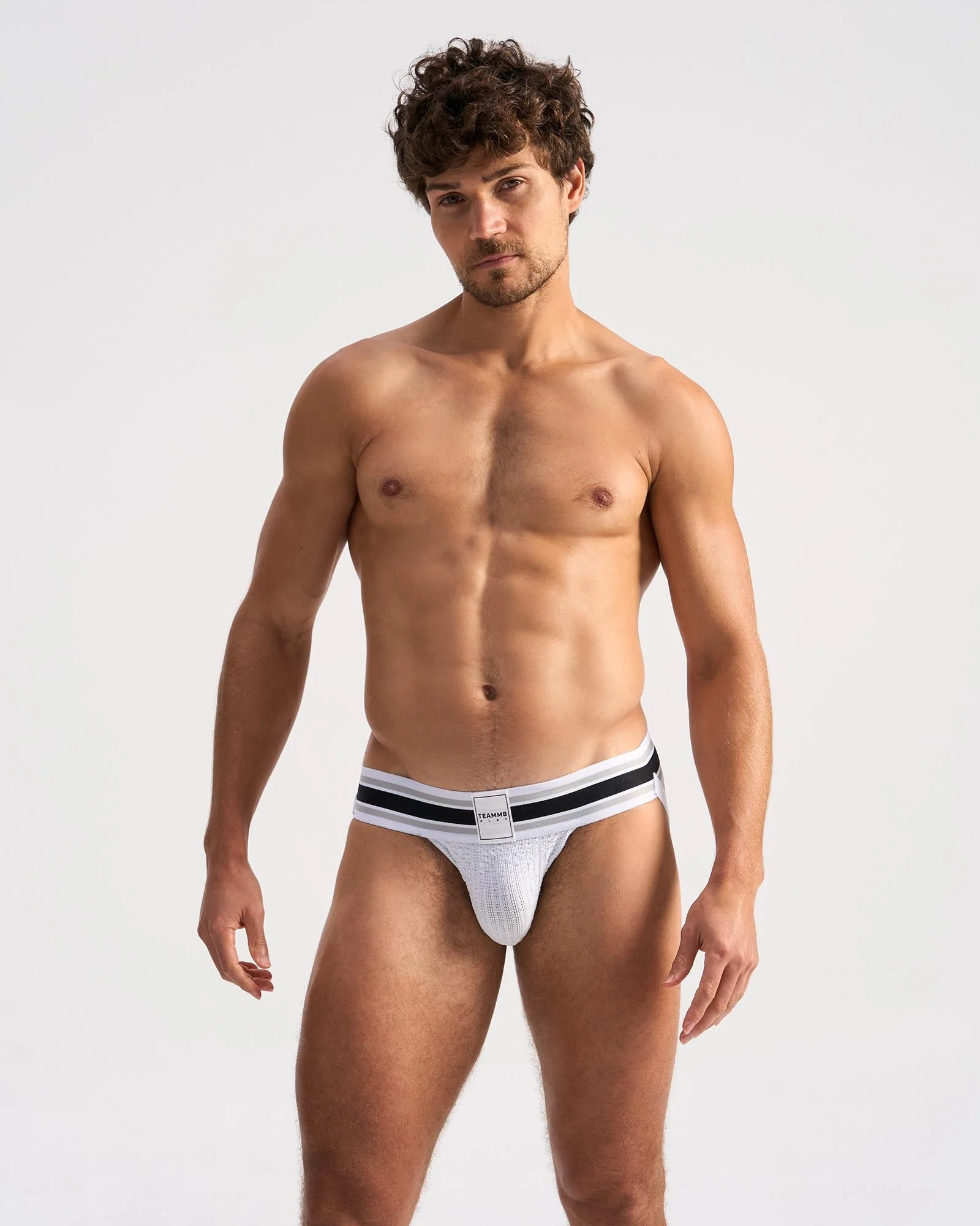 TEAMM8 Locker Room Jockstrap - Chalk - Image 6