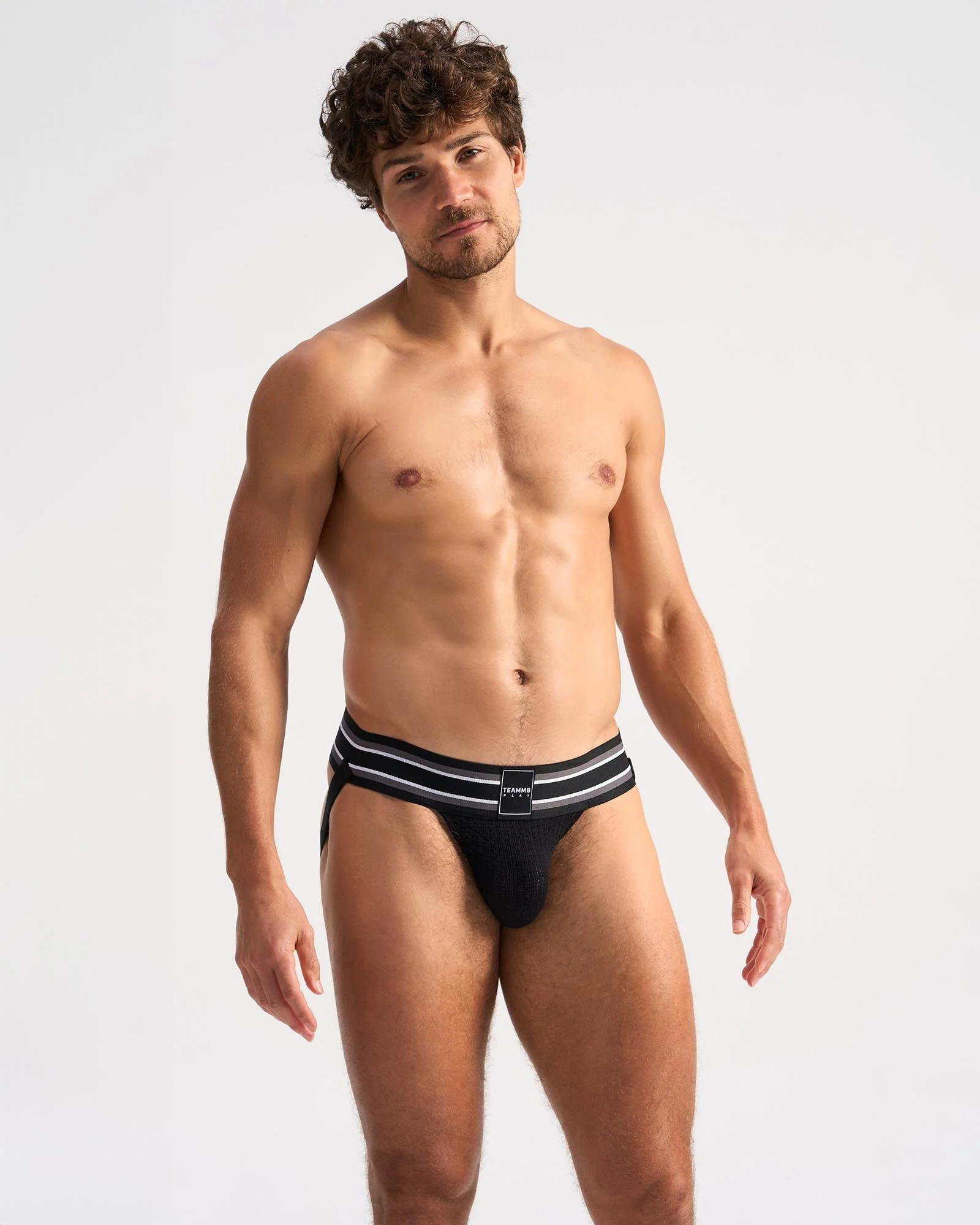 TEAMM8 Locker Room Jockstrap - Jet - Image 6