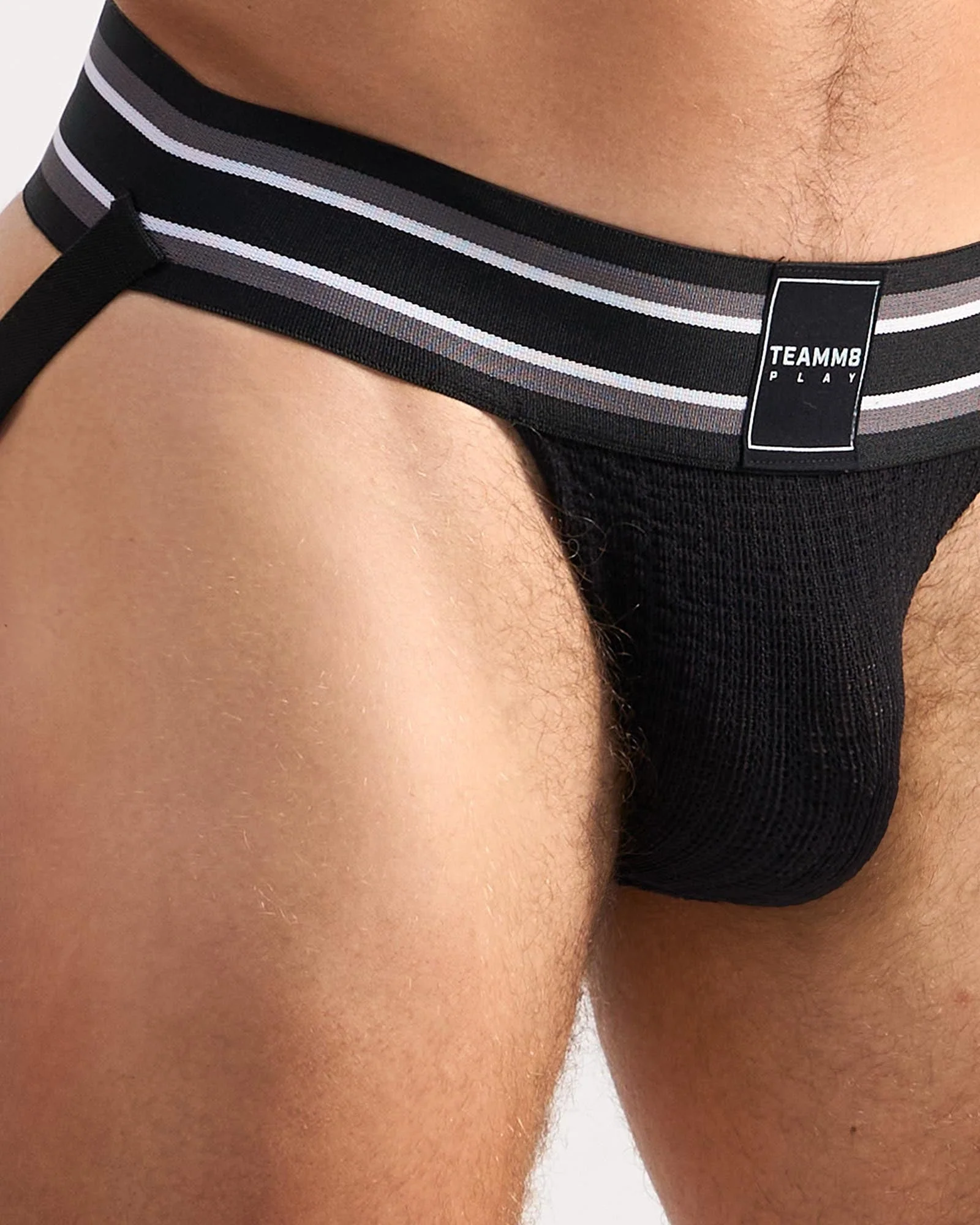 TEAMM8 Locker Room Jockstrap - Jet - Image 7