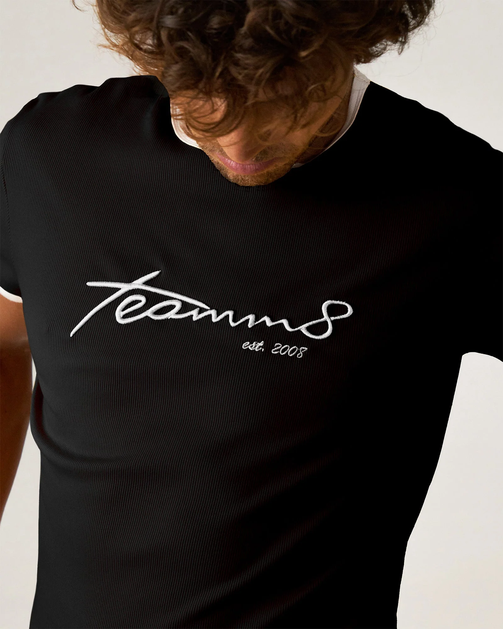 TEAMM8 M.V.P. Retro Cropped Tee - Jet - Image 5