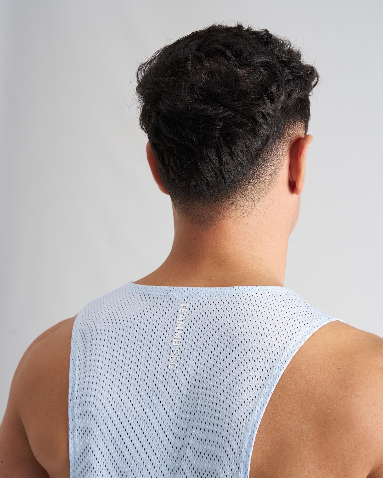 TEAMM8 S.S.C. Mesh Tank - Light Blue - Image 4