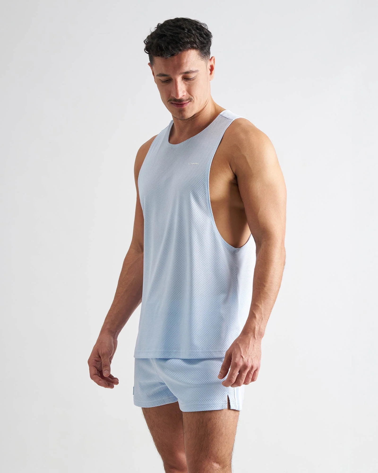 TEAMM8 S.S.C. Mesh Tank - Light Blue - Image 5