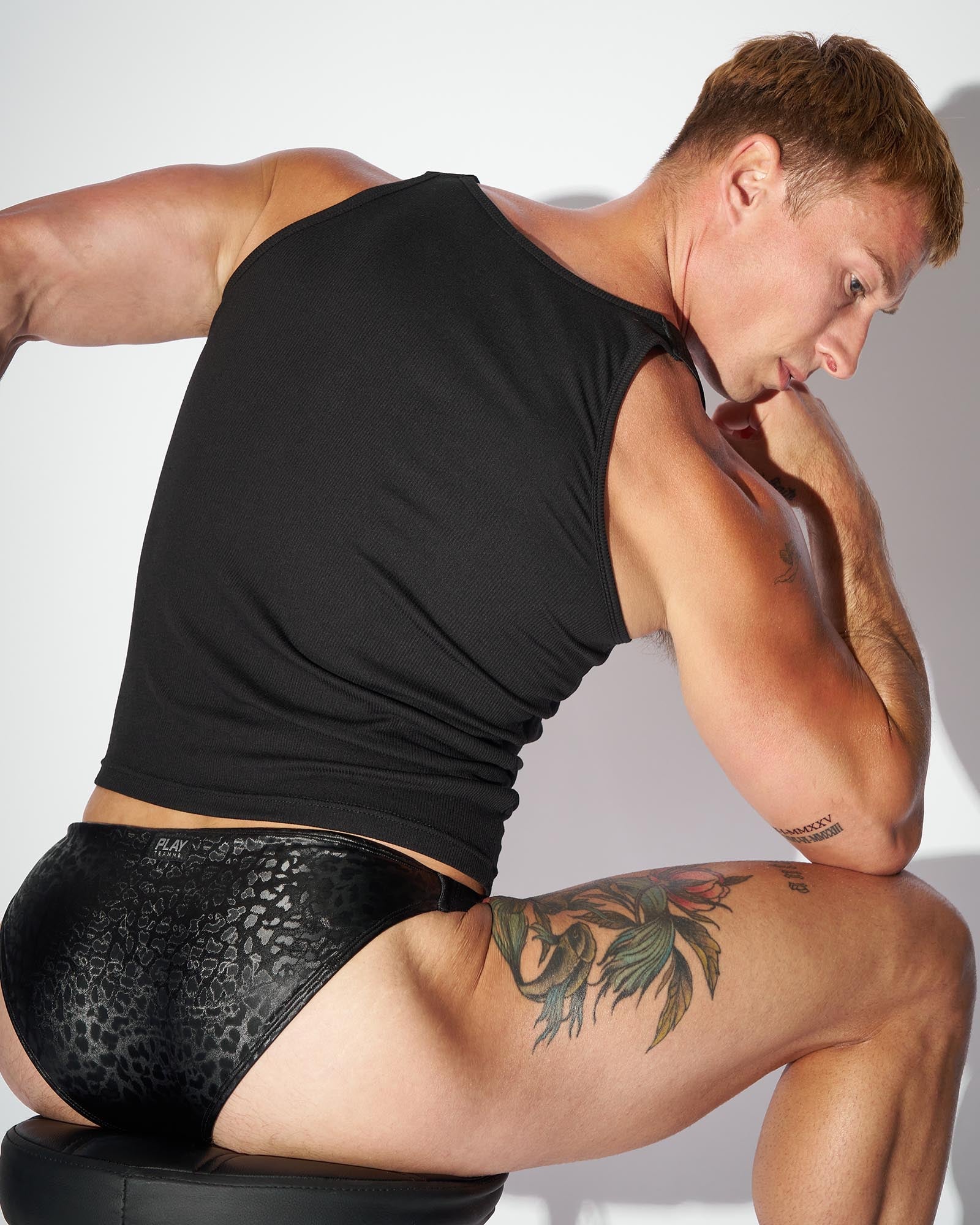 TEAMM8 Strapped Sports Brief Onyx - Image 3