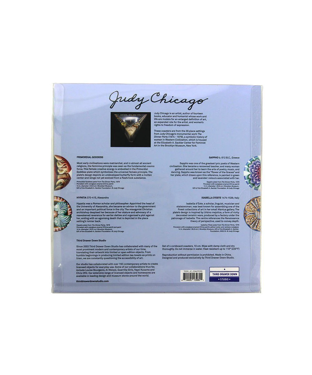 The Dinner Party Coaster Set by Judy Chicago x Third Drawer Down - Image 3