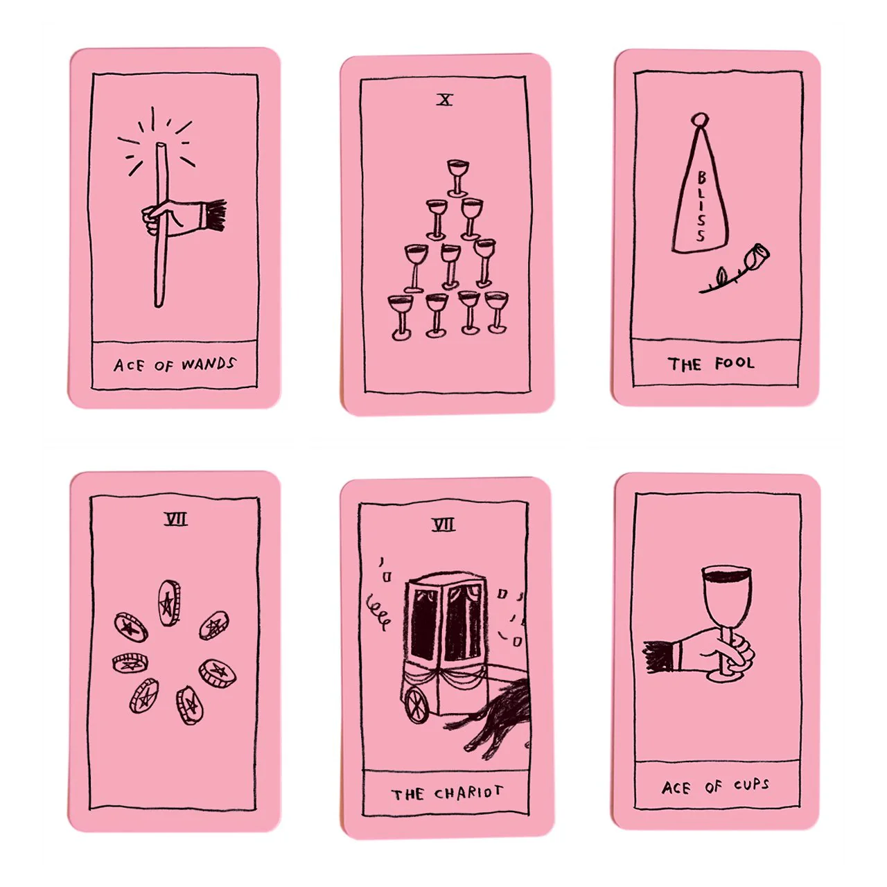 The OK Tarot Deck by Adam J. Kurtz - Image 8