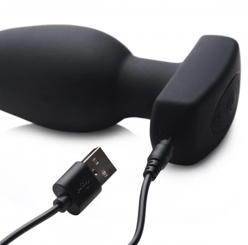 The Taper 10X Smooth Silicone Vibrating Butt Plug - Image 5