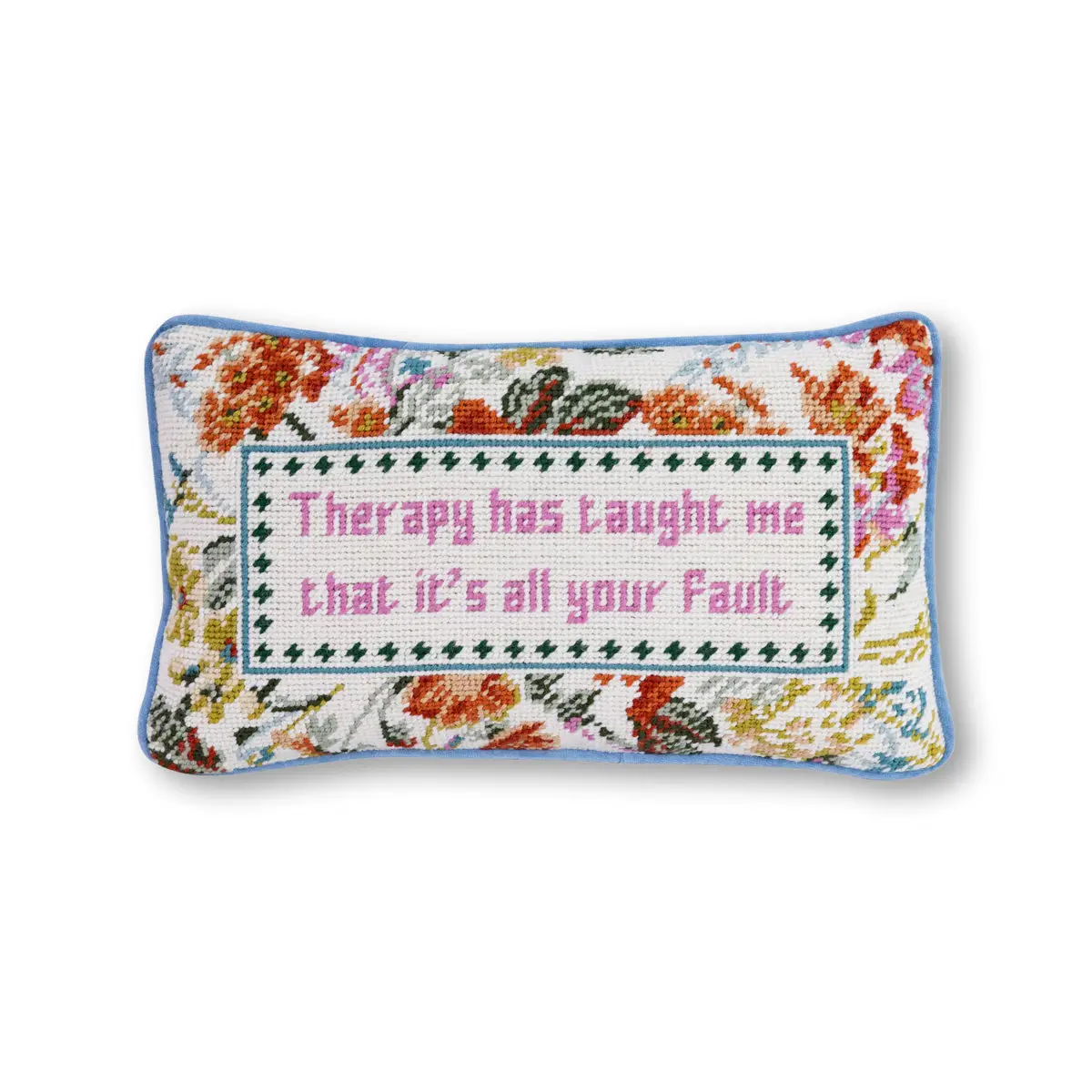 Therapy Needlepoint Pillow - Image 2