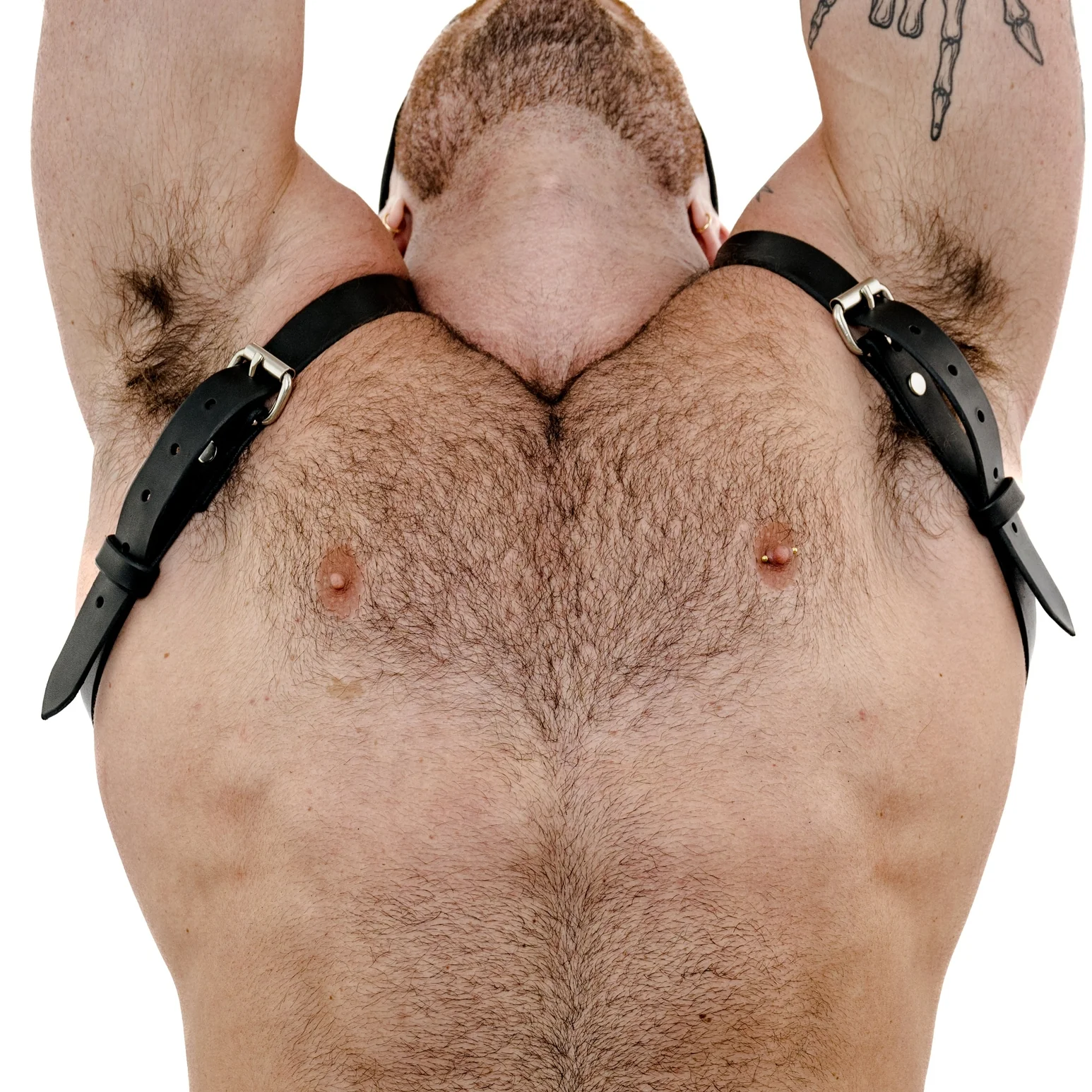 THK Cross Back Harness - Black - Image 2